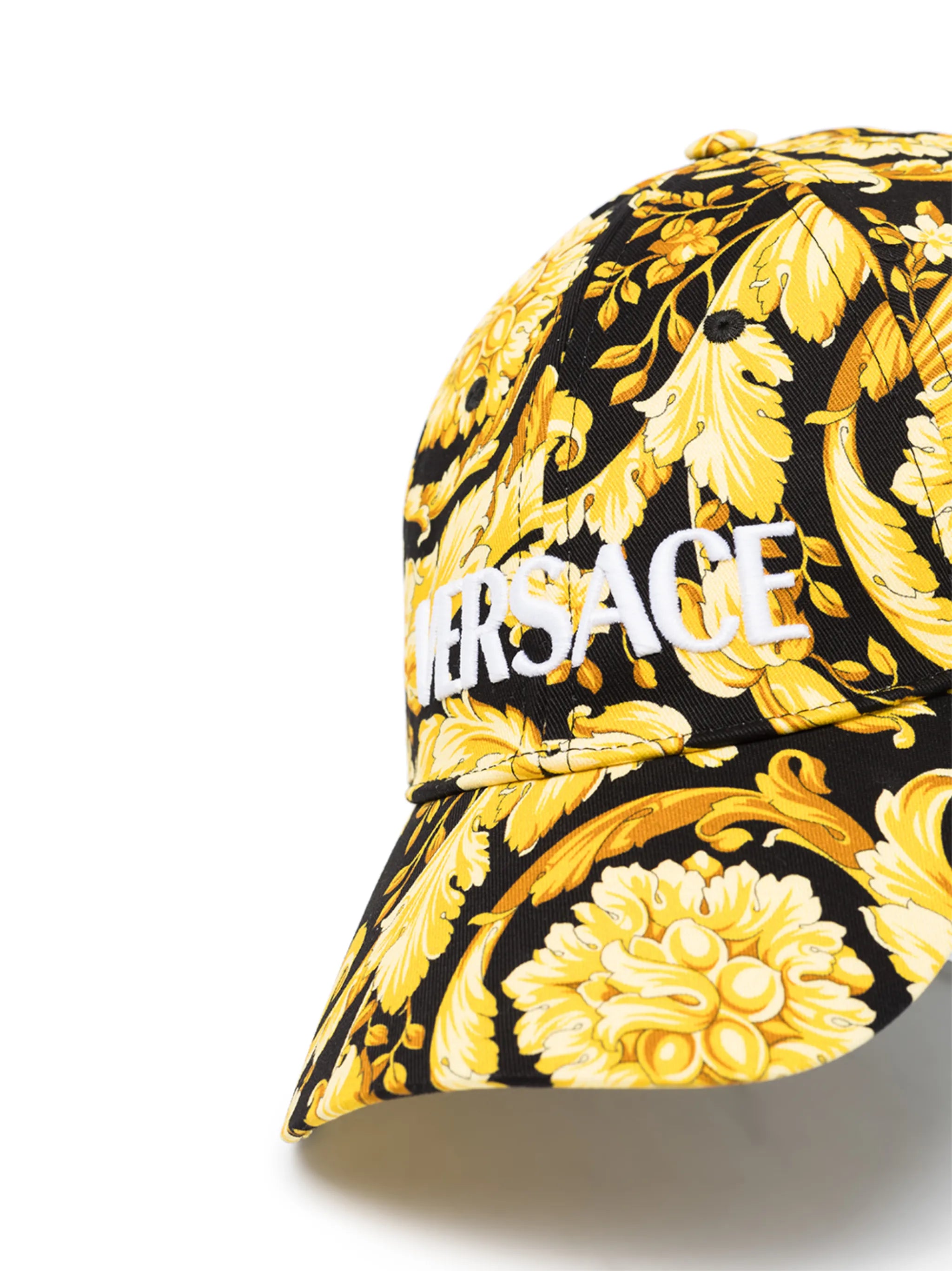Barocco pattern-print cap