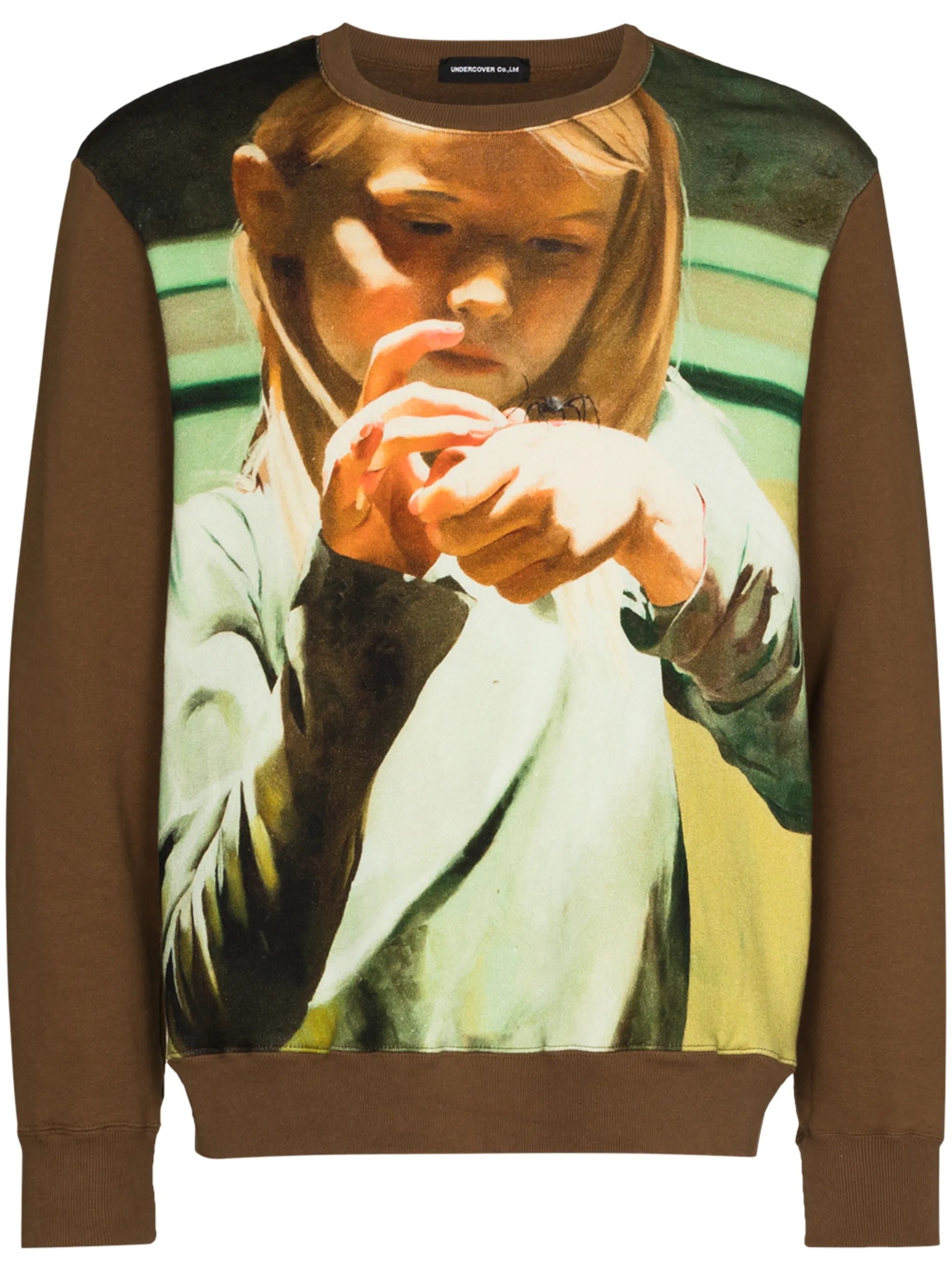 x Markus Akesson painterly-print sweatshirt