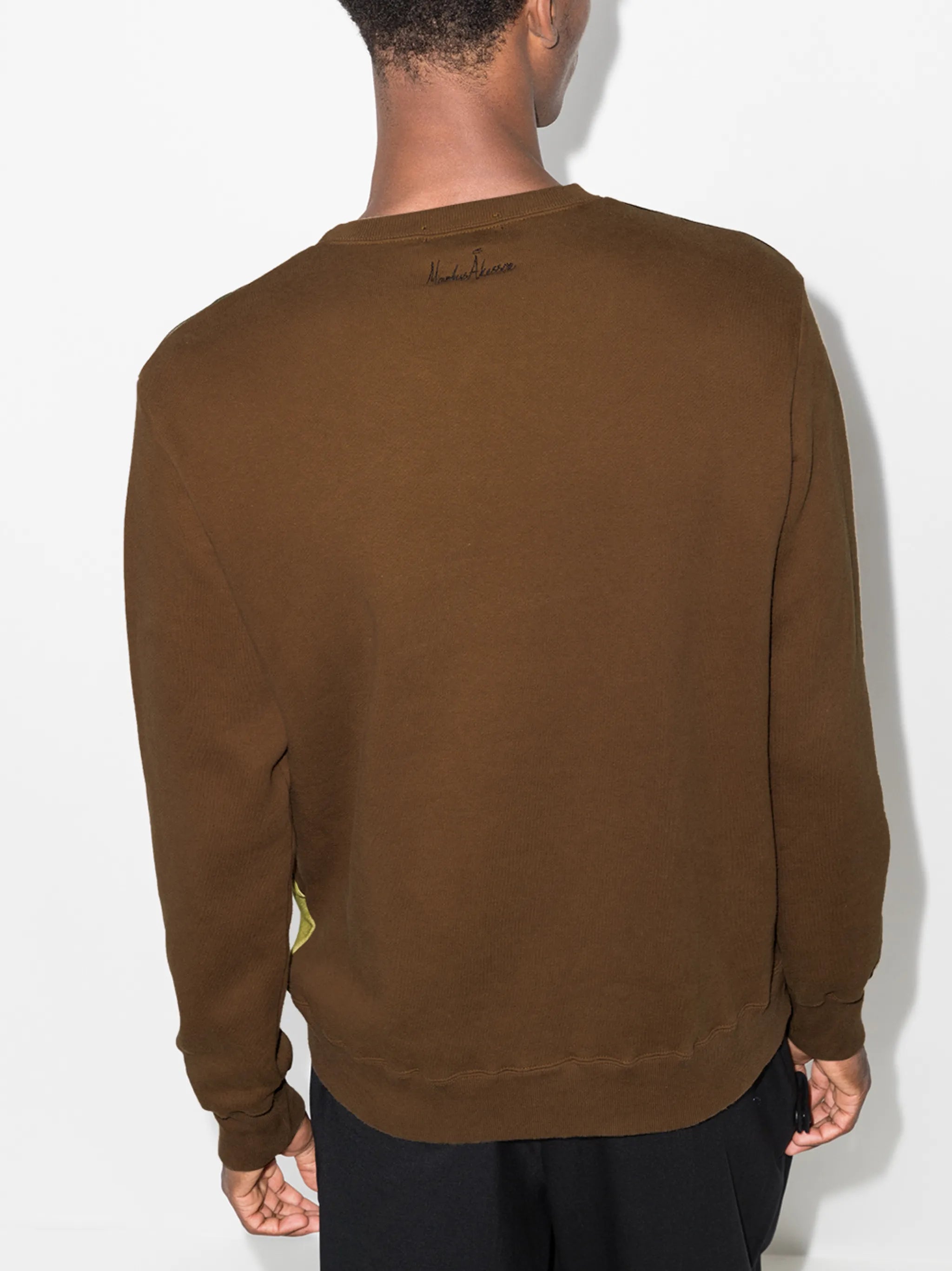x Markus Akesson painterly-print sweatshirt