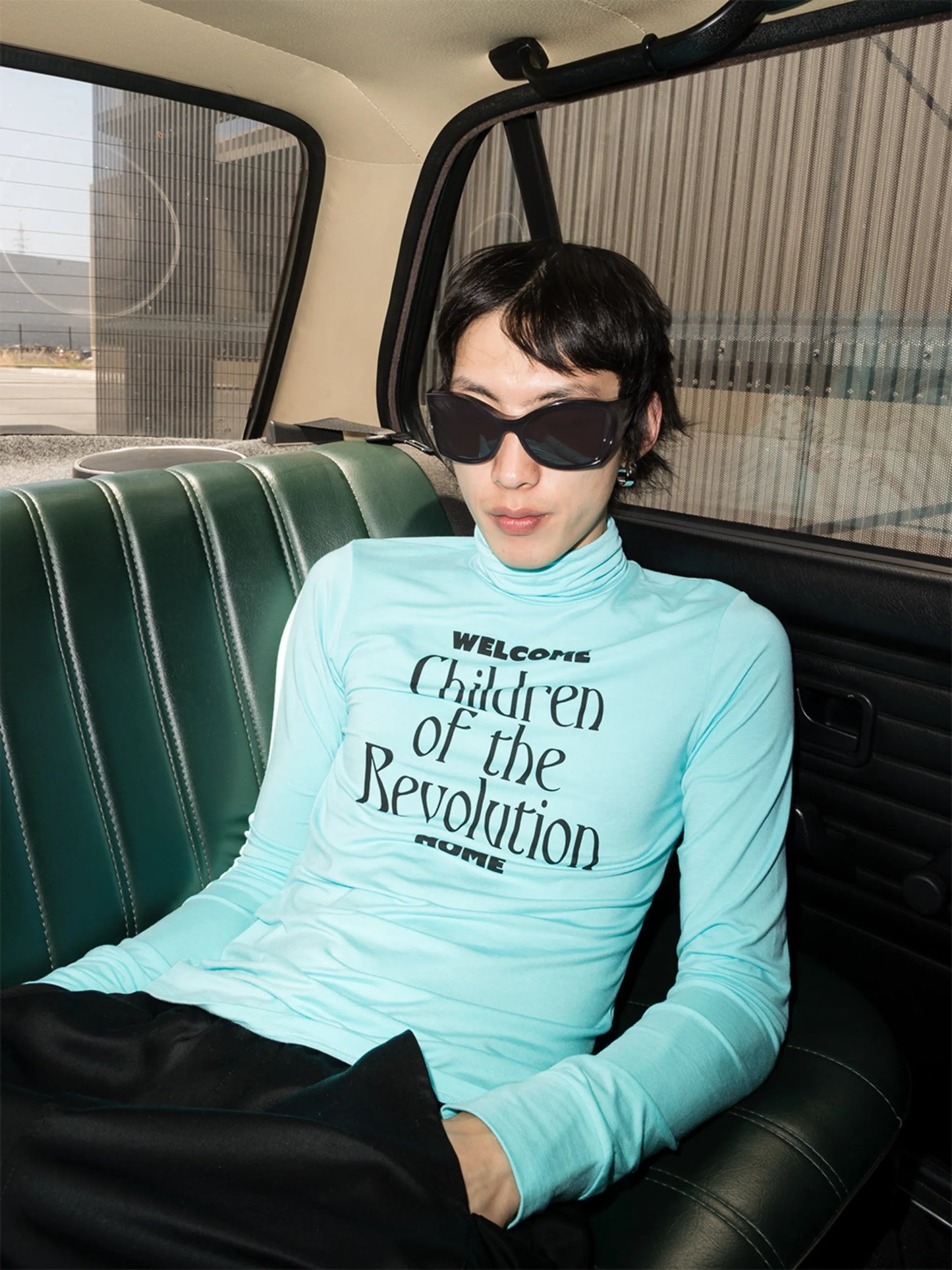 Void butterfly-frame sunglasses