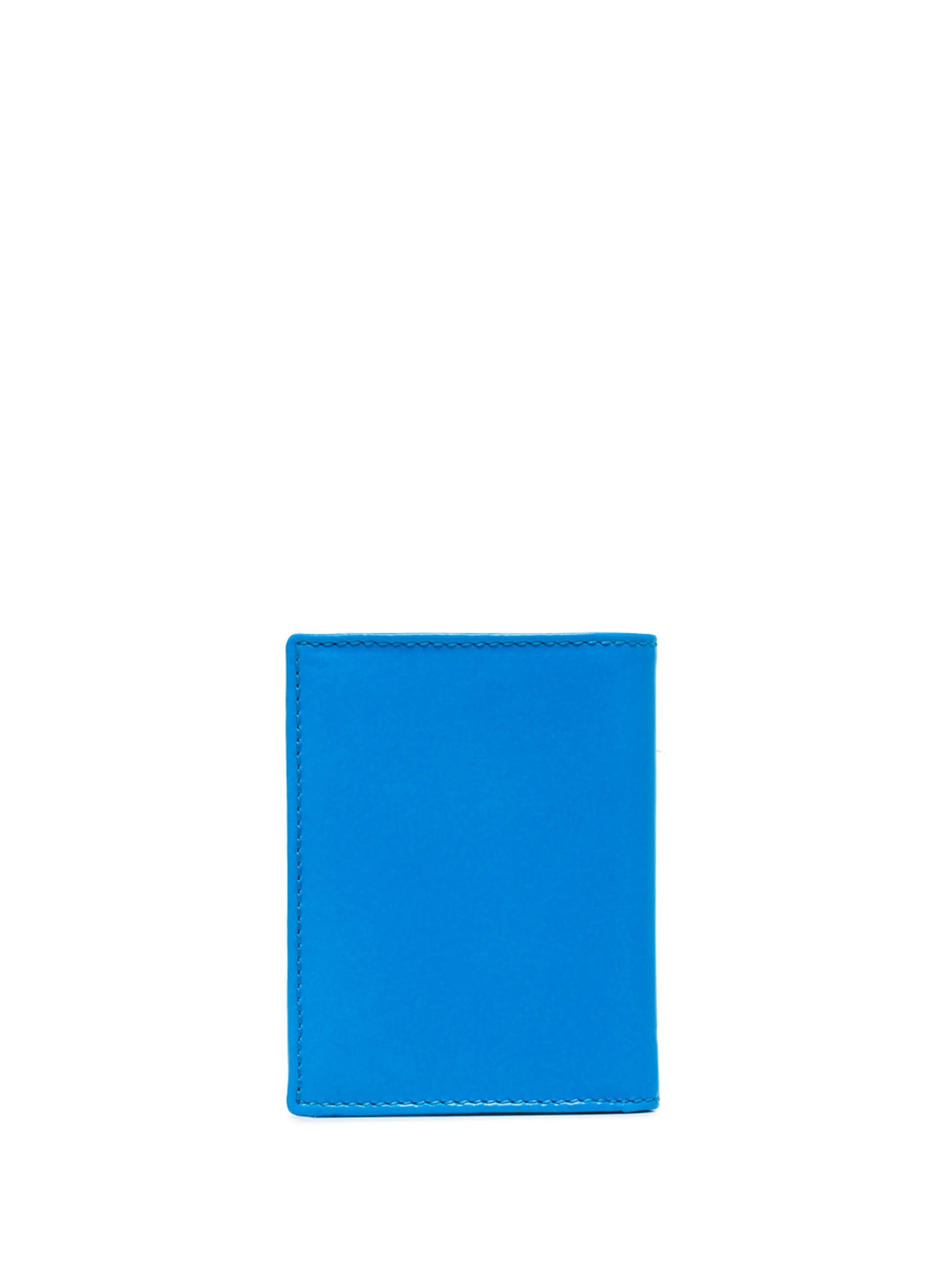 Super Fluo leather cardholder