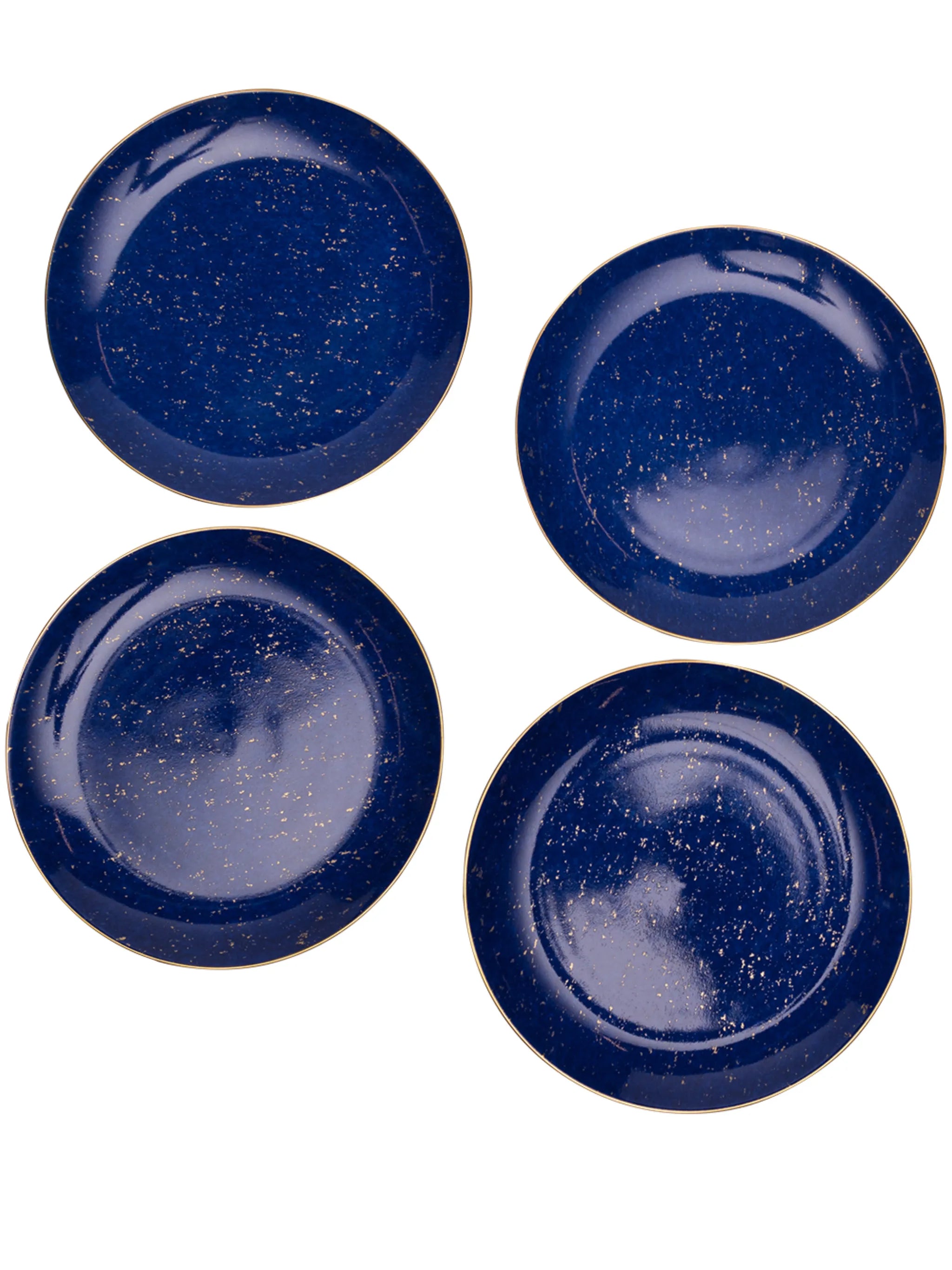 set of 4 Lapis dessert plates