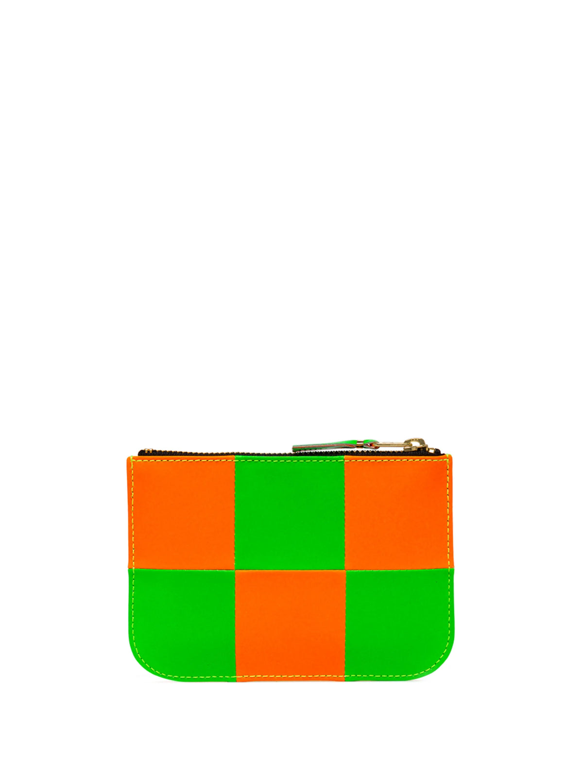 Fluo Square zipped pouch