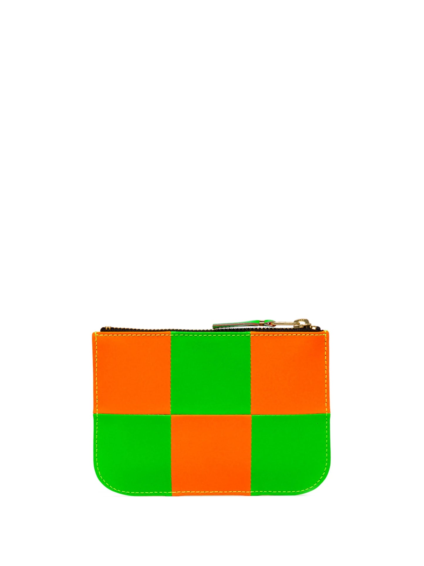 Fluo Square zipped pouch
