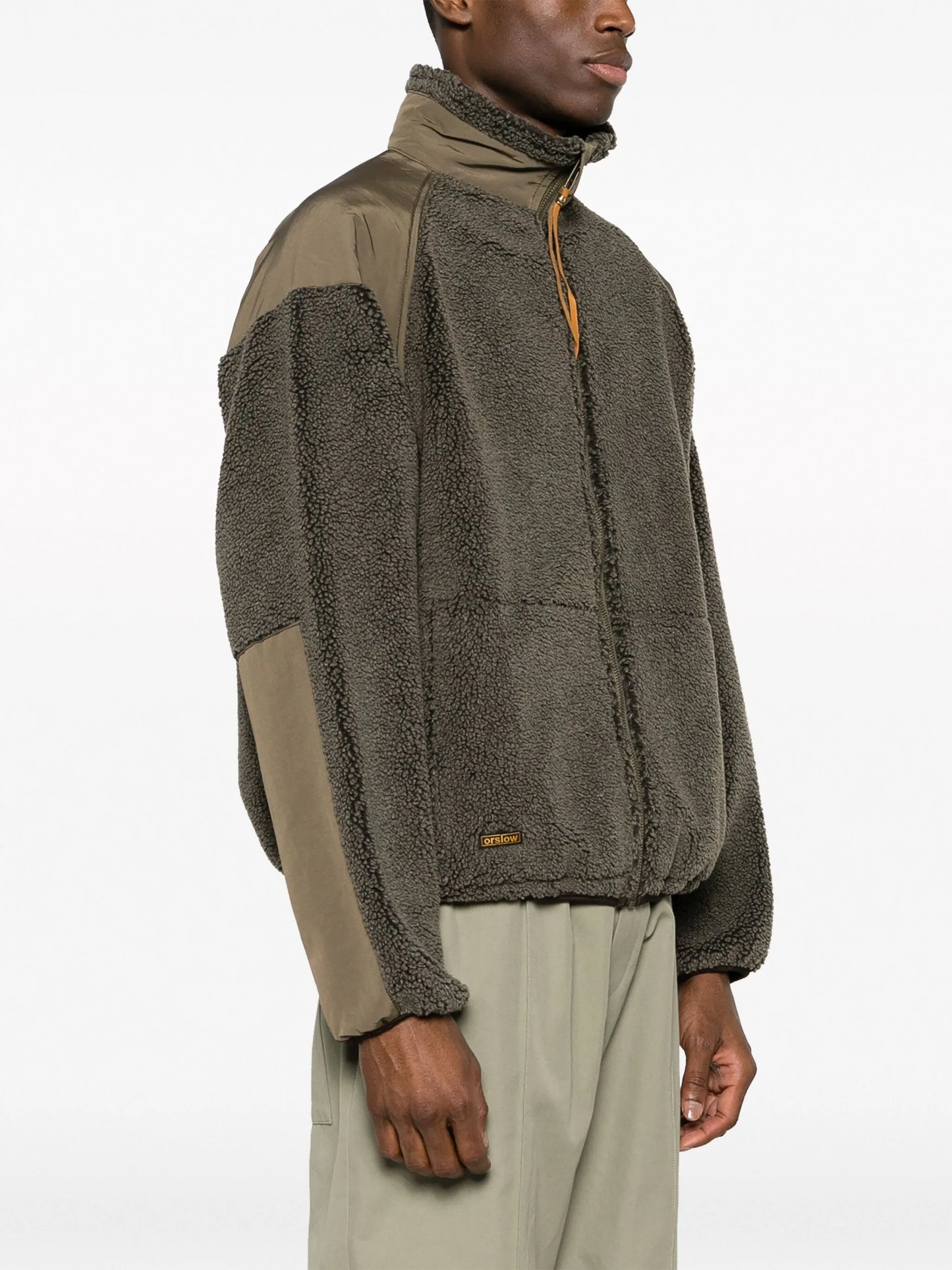 Boa zipped fleece jumper