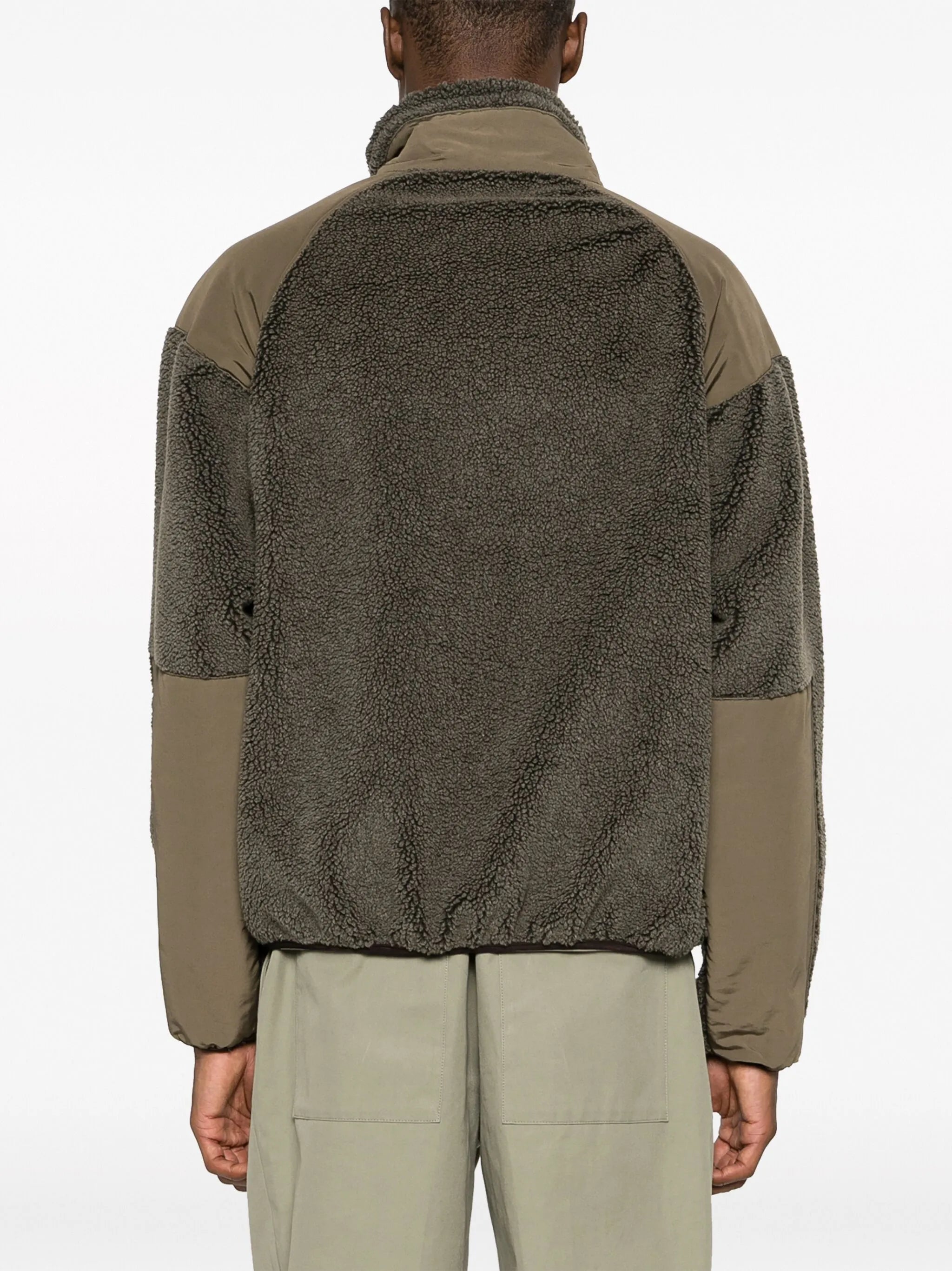 Boa zipped fleece jumper