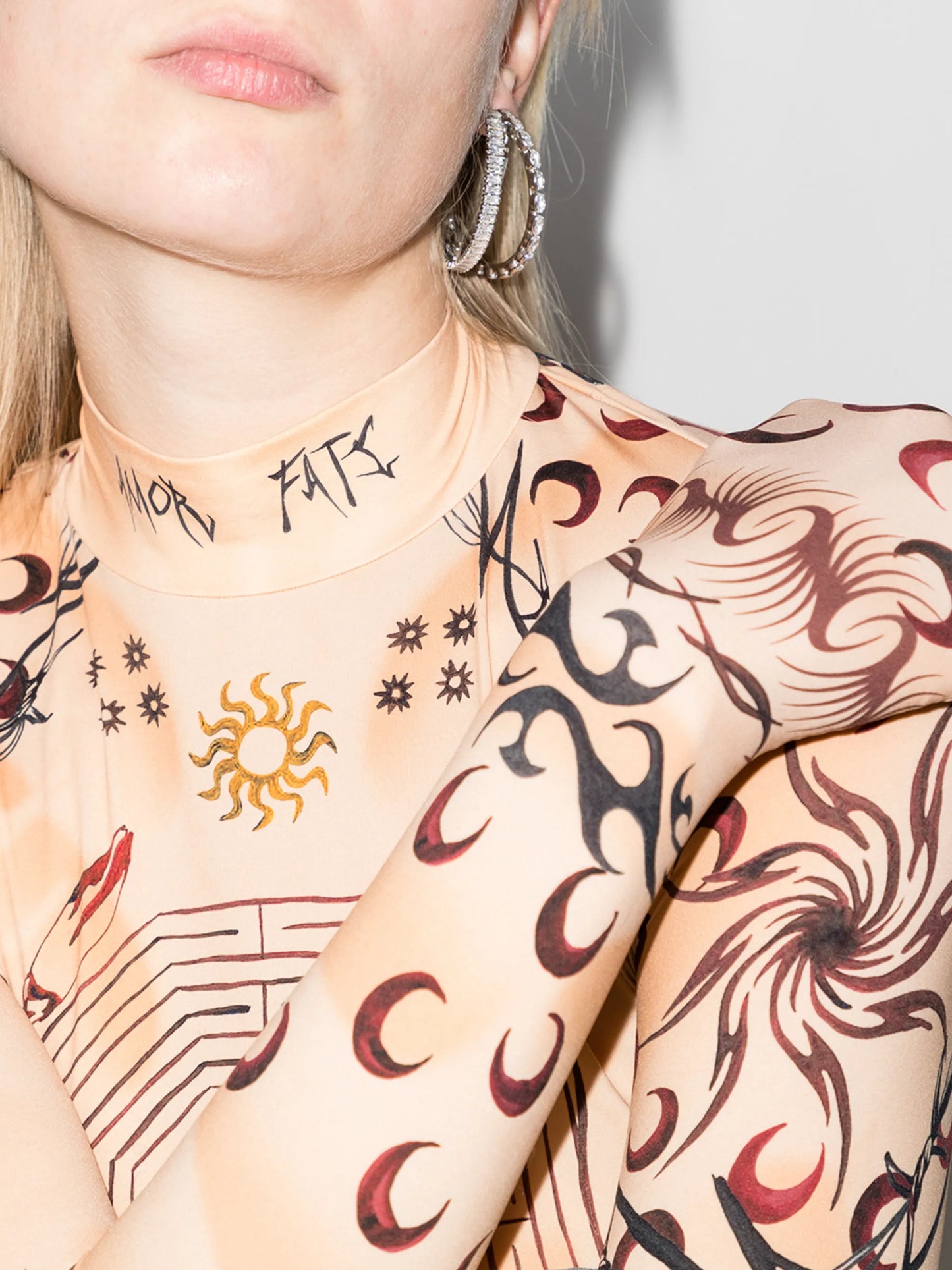 Tattoo second-skin top