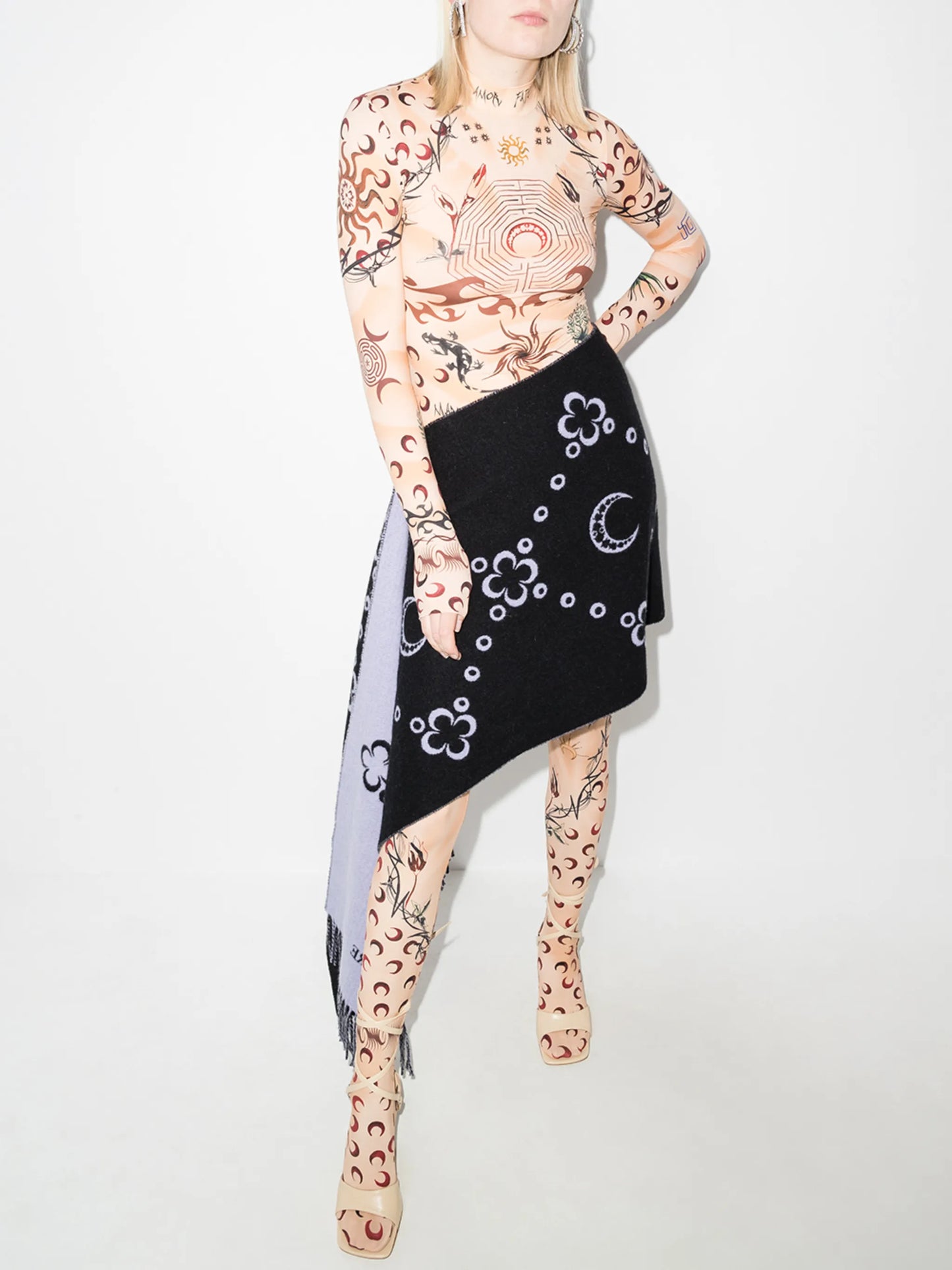 Tattoo second-skin top