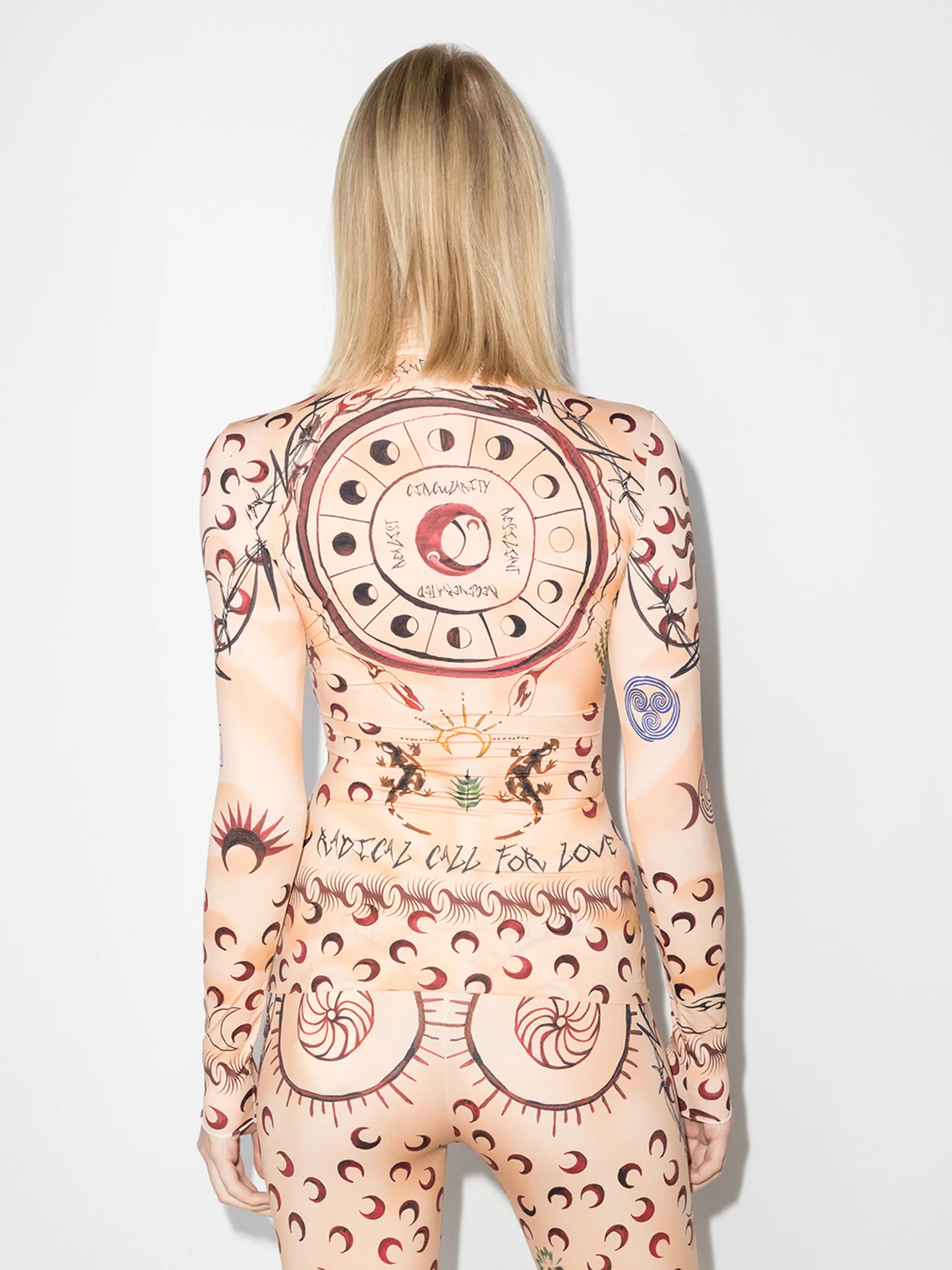 Tattoo second-skin top