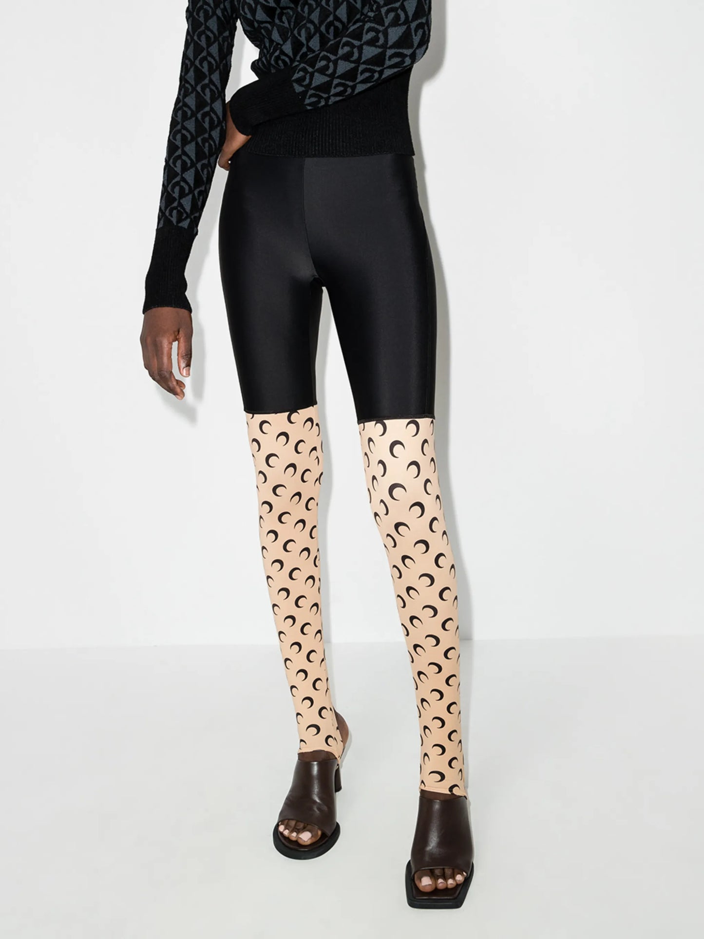 Trompe L'oeil cycling shorts leggings