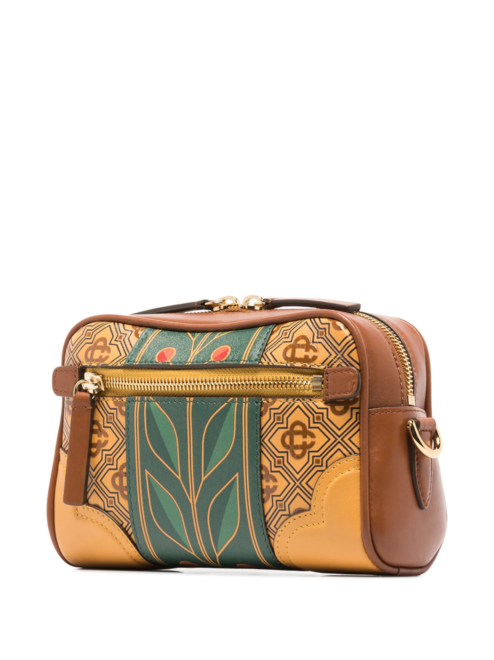 monogram motif crossbody bag