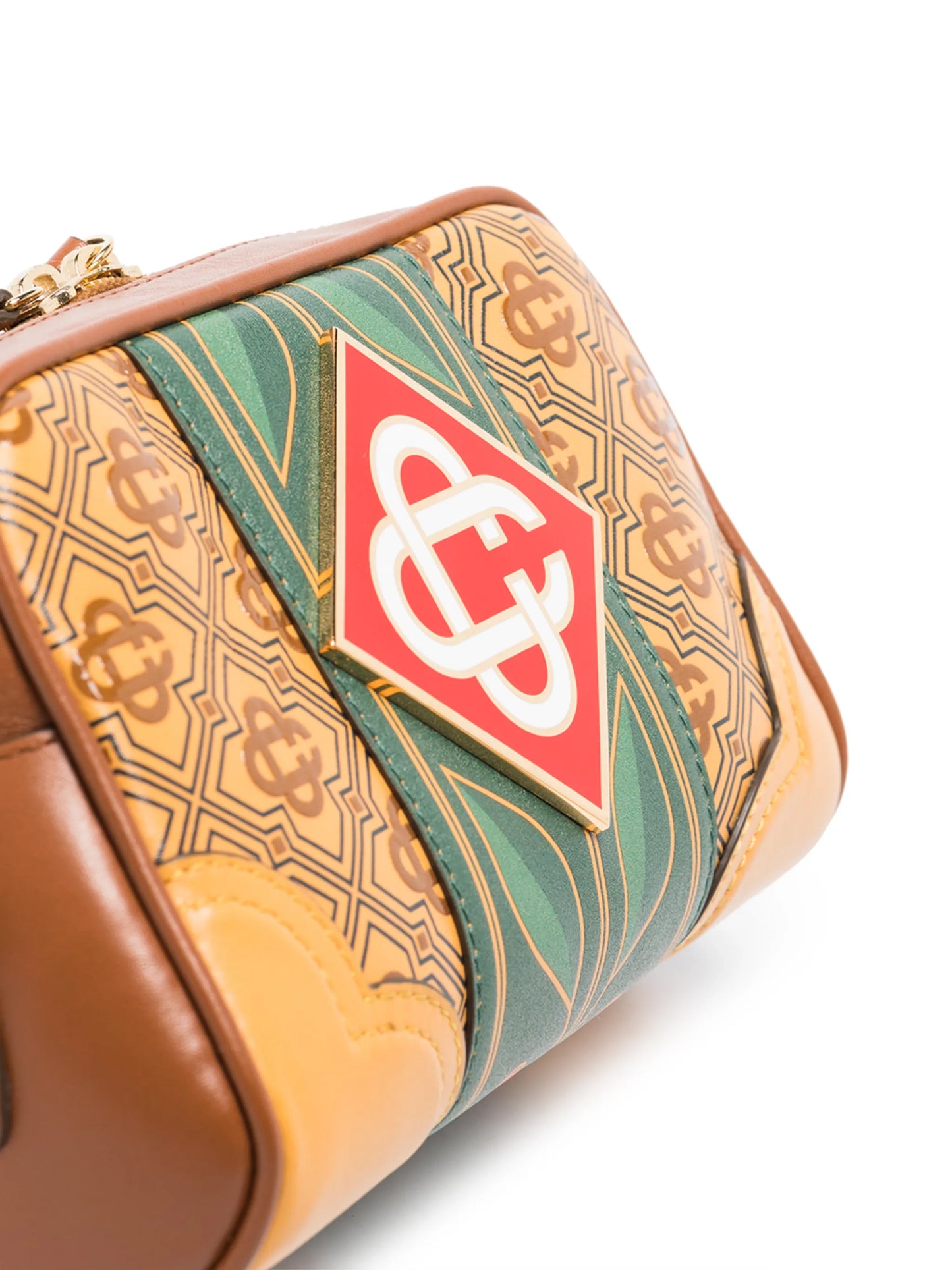 monogram motif crossbody bag