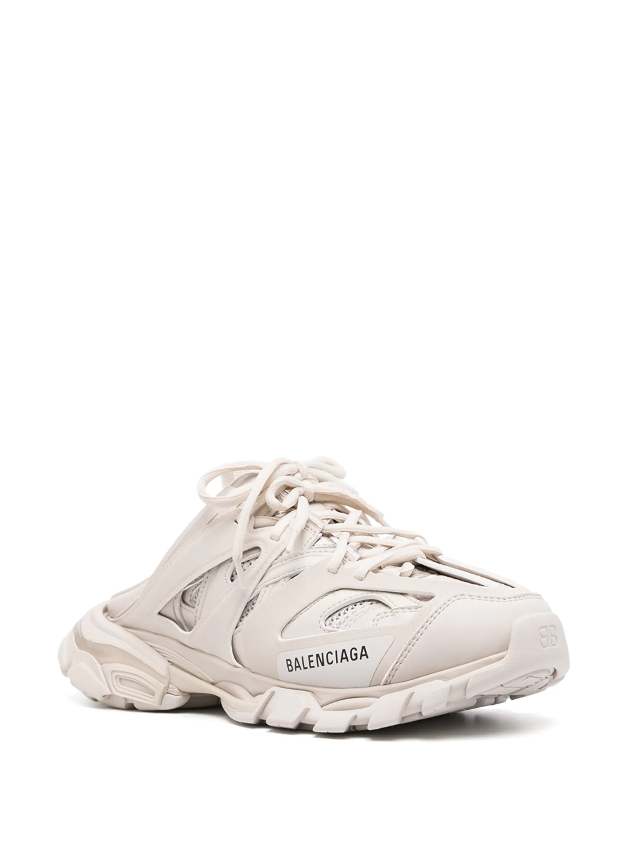 Track open-back sneakers