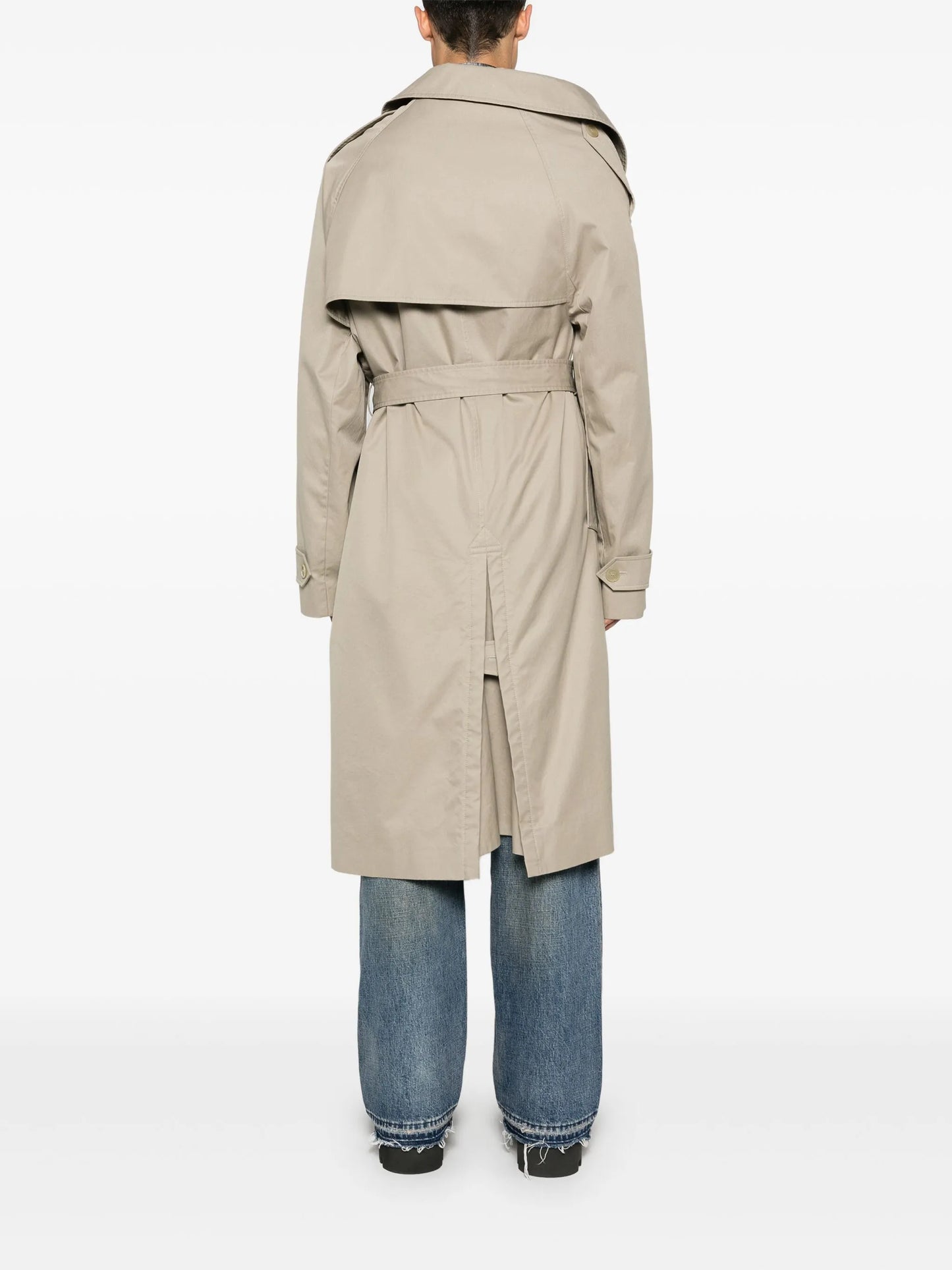 asymmetric trench coat