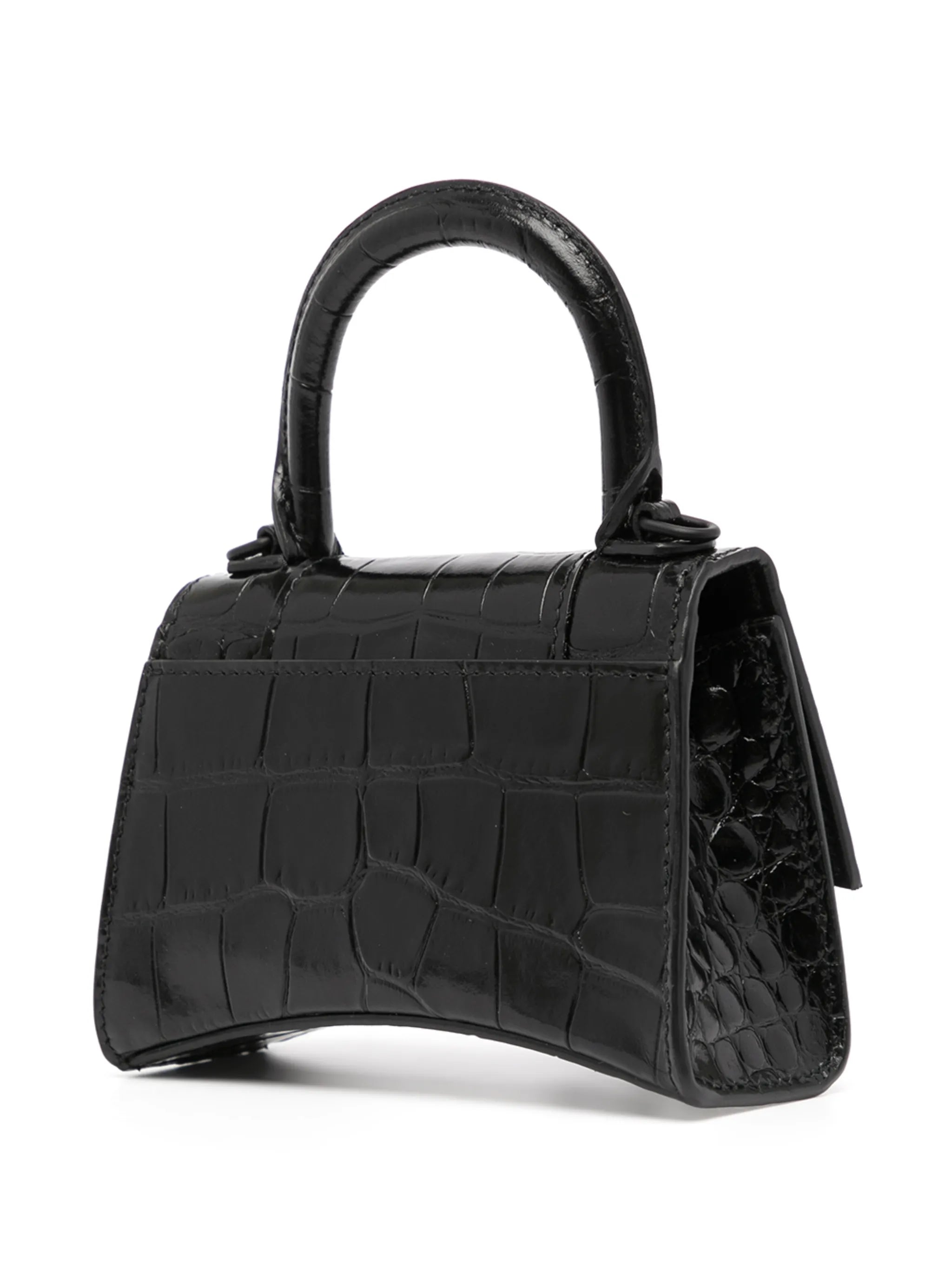 Hourglass embossed mini bag