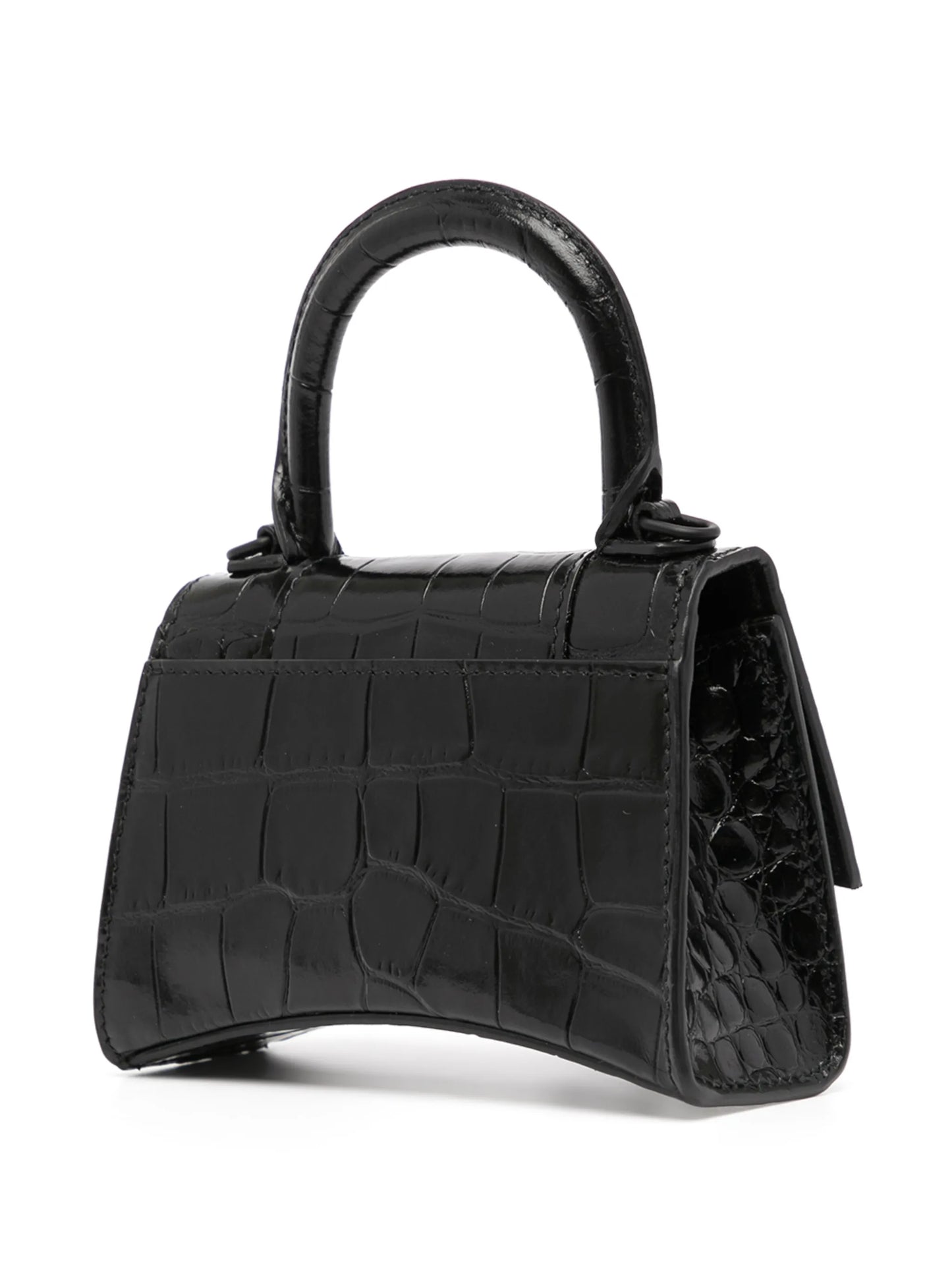 Hourglass embossed mini bag