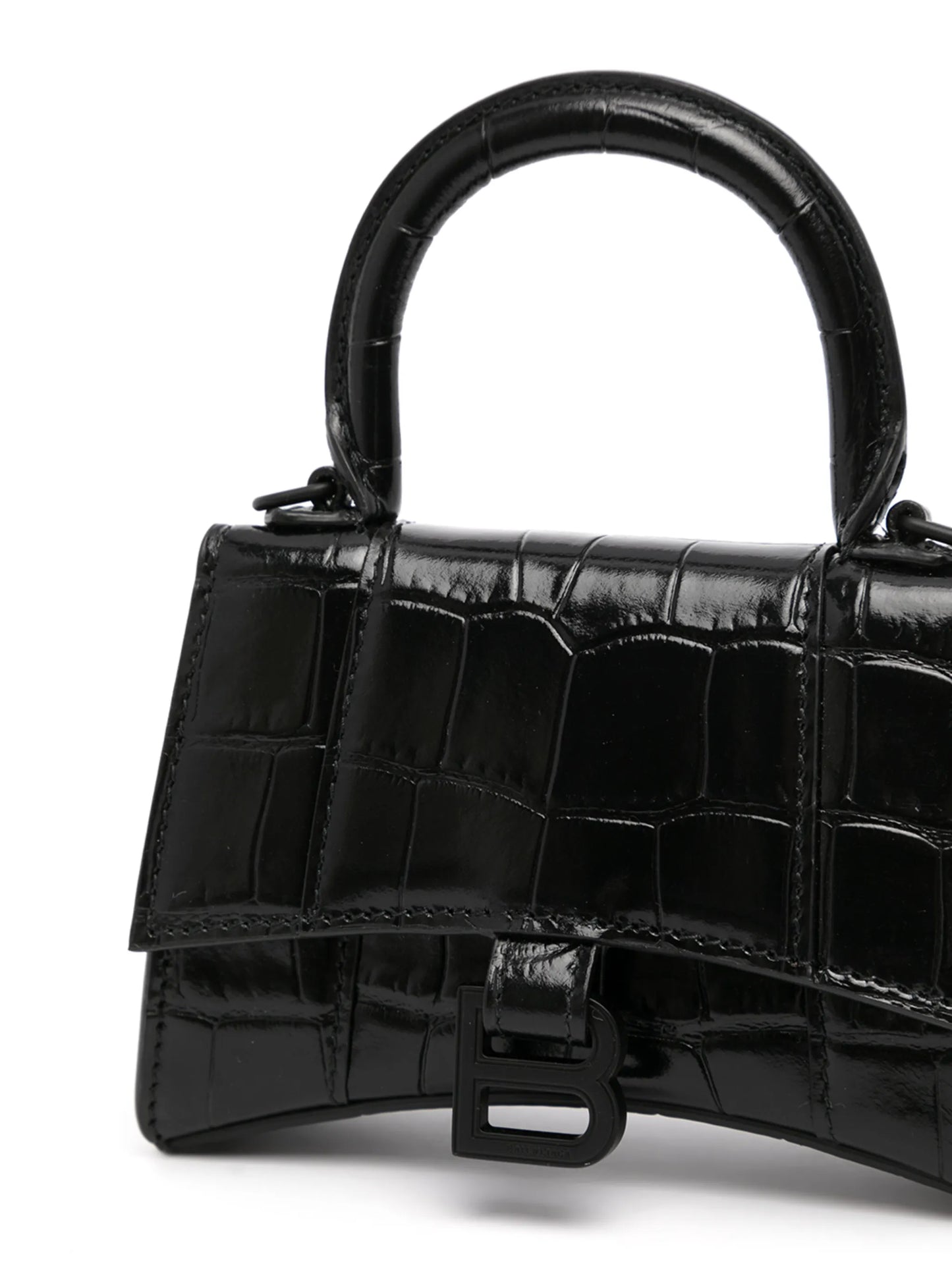 Hourglass embossed mini bag