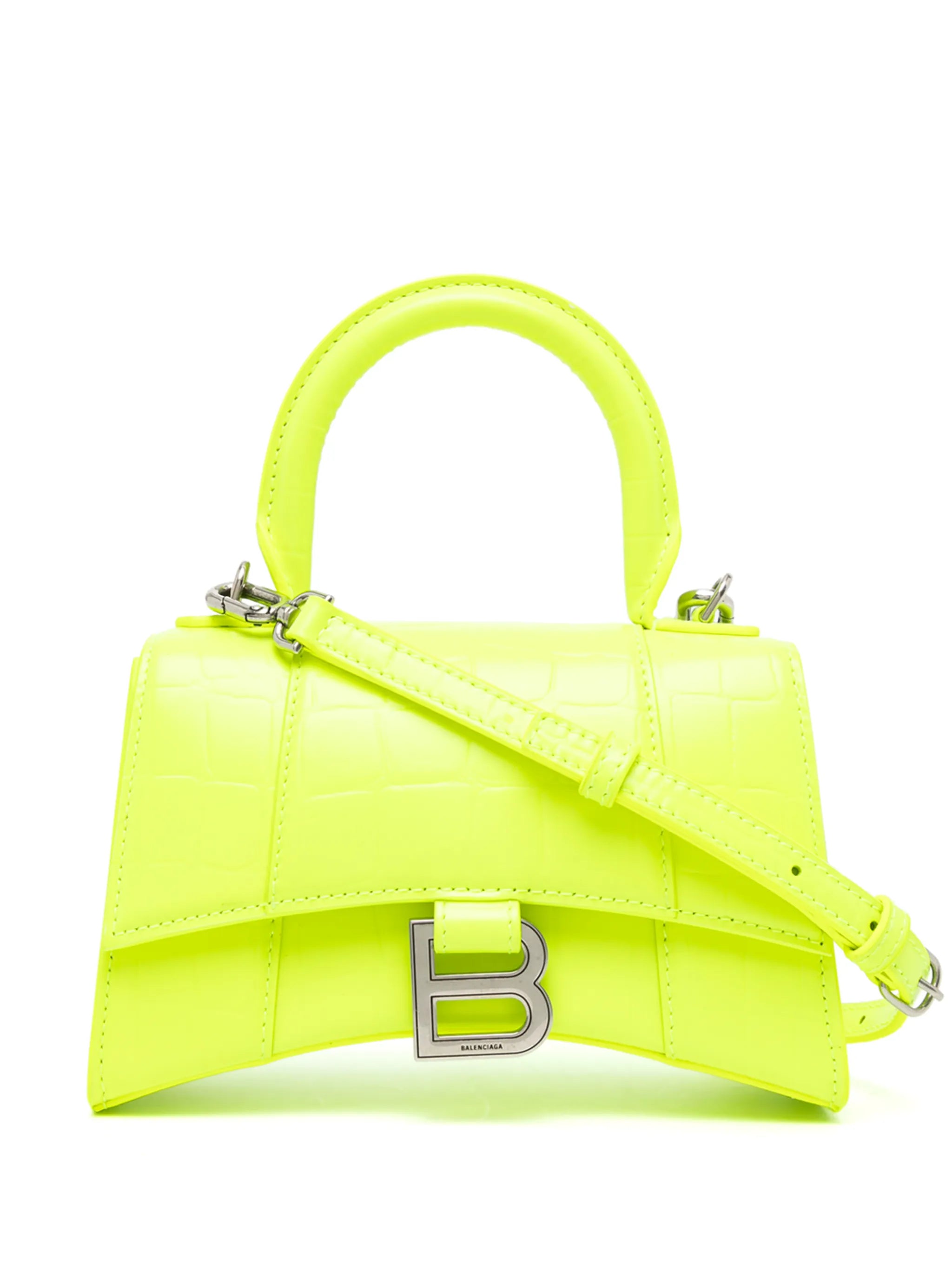 Hourglass XS top-handle bag