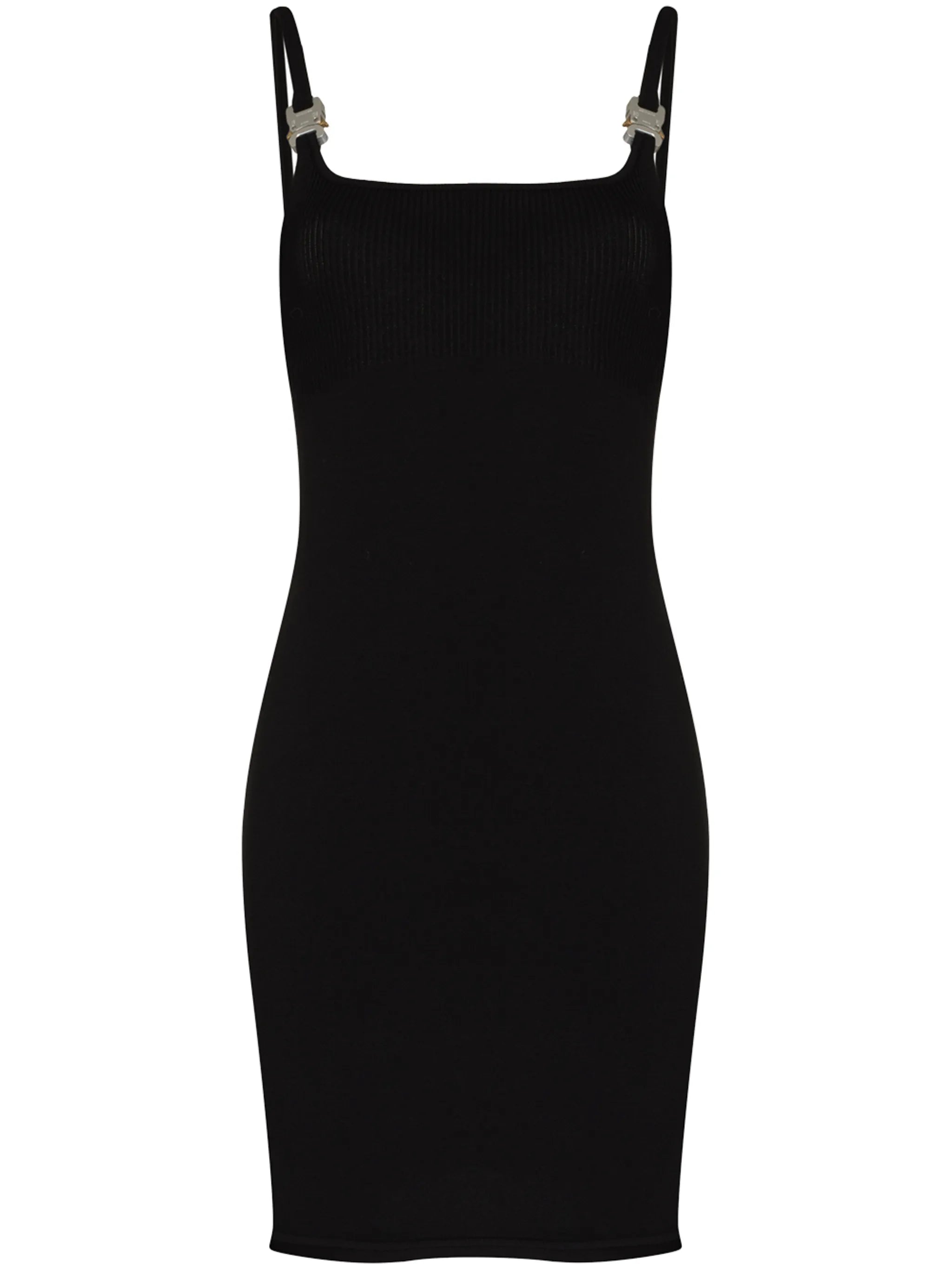 Disco ribbed mini dress