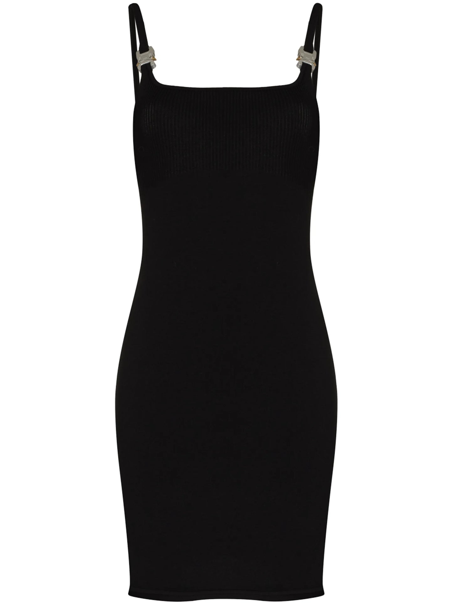 Disco ribbed mini dress