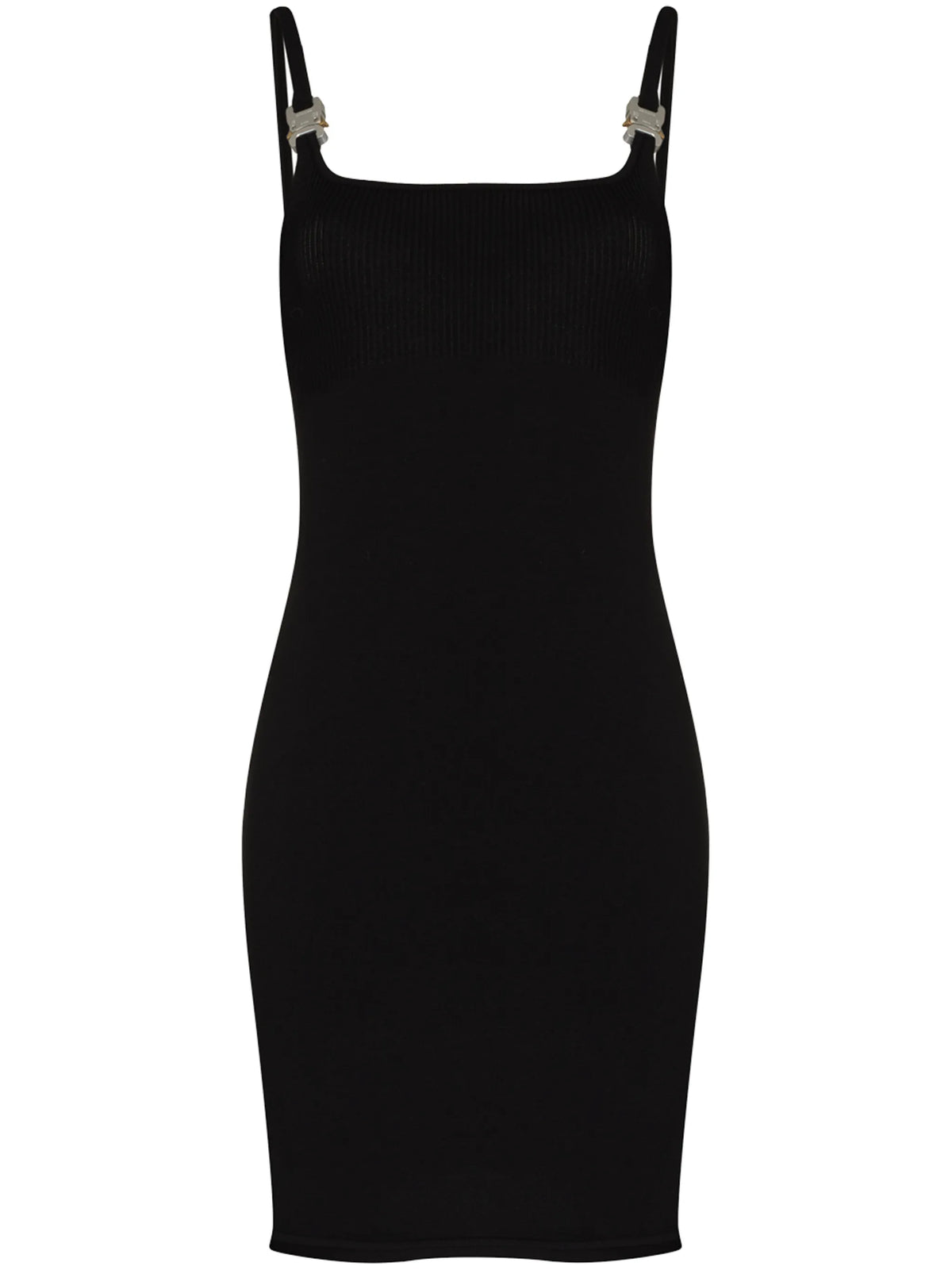 Disco ribbed mini dress
