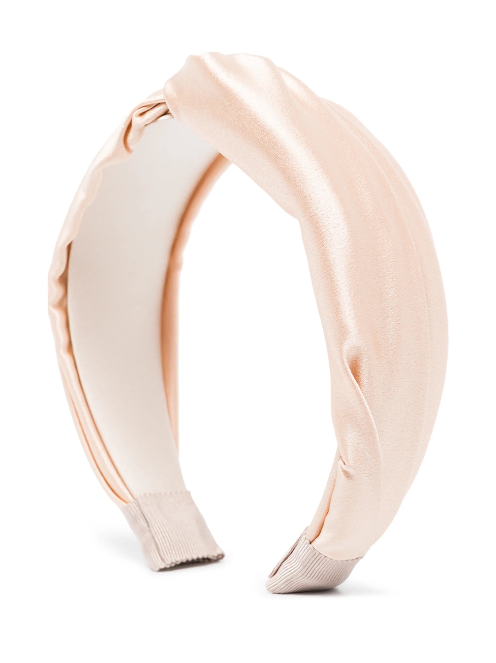 Twist satin headband