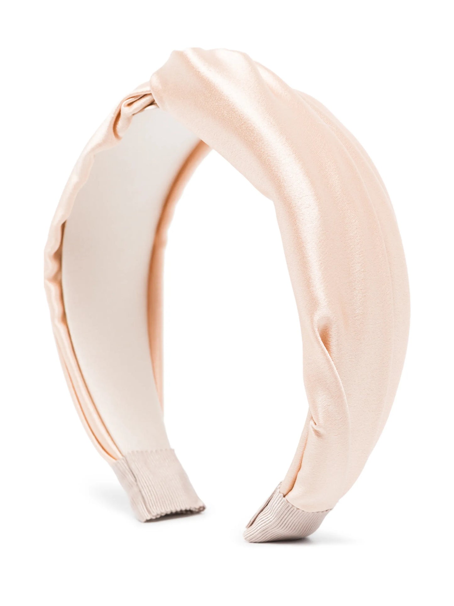 Twist satin headband
