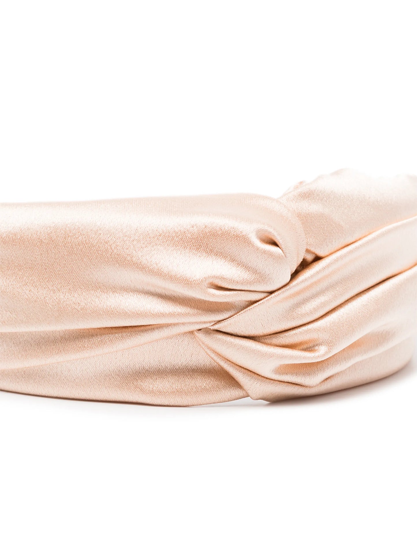Twist satin headband