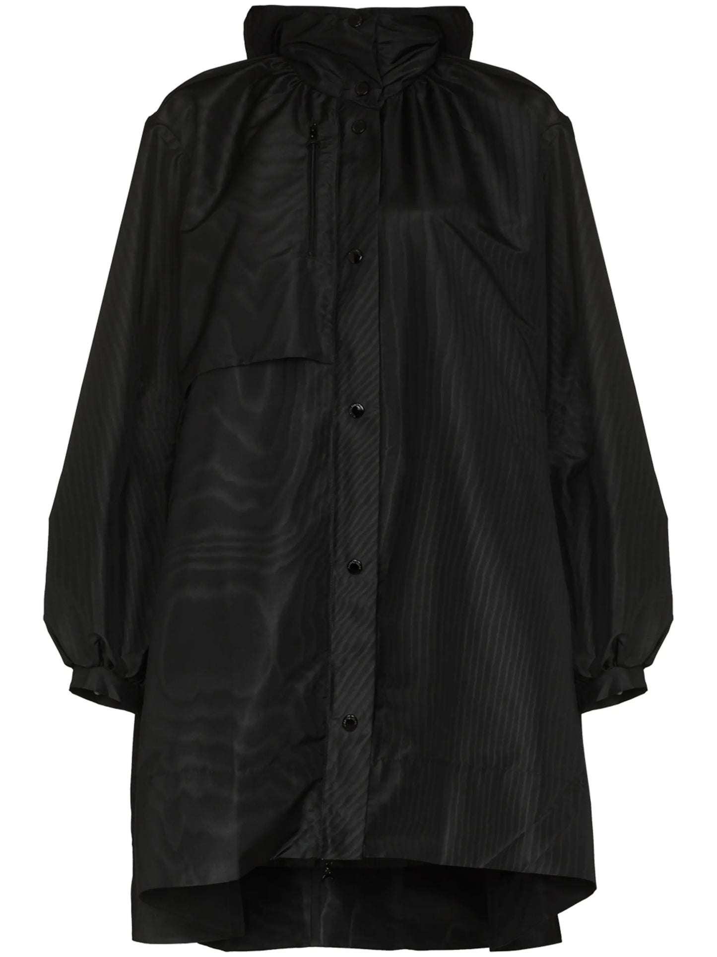 A-line hooded windbreaker