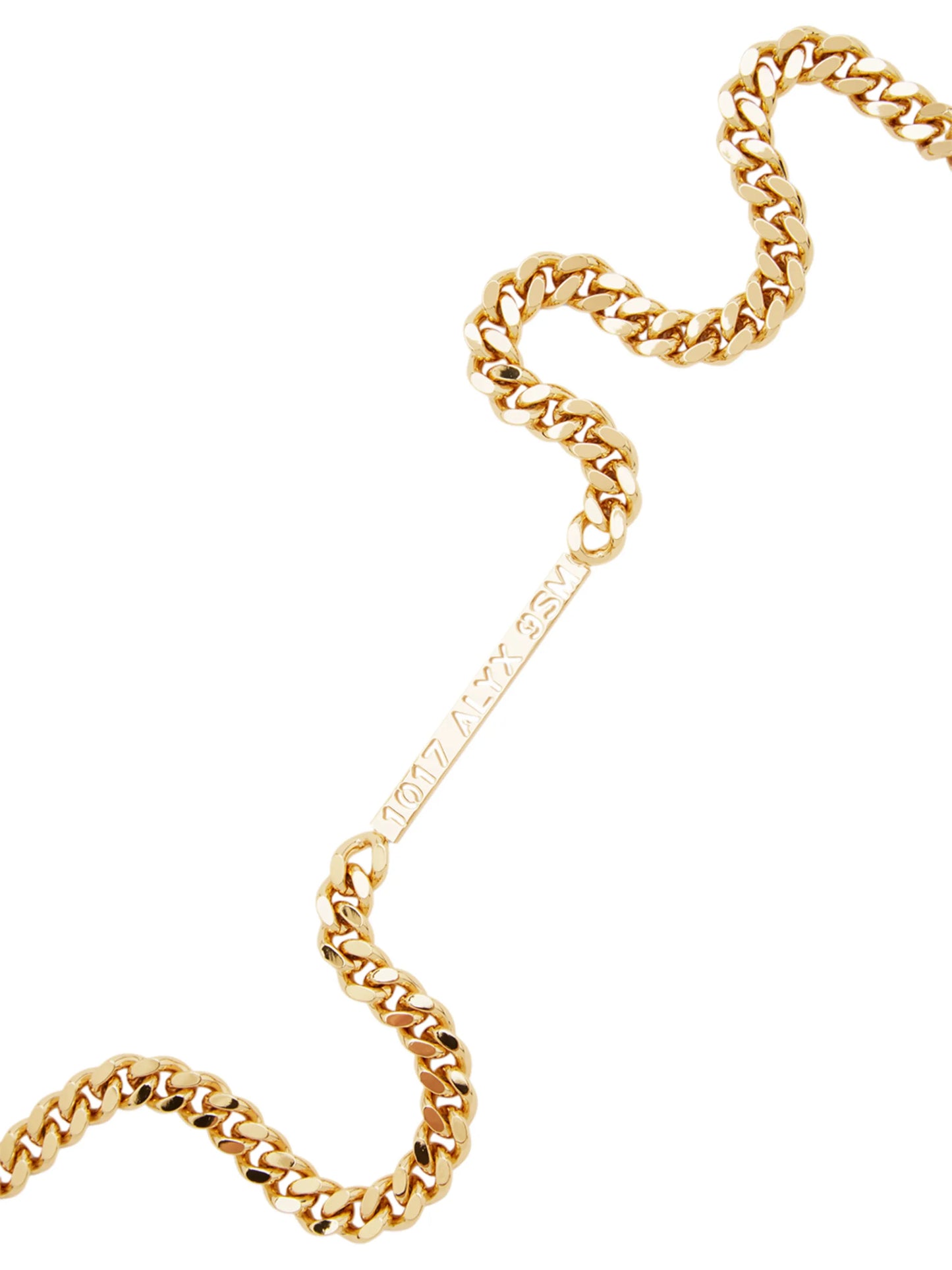 curb chain buckle neckace