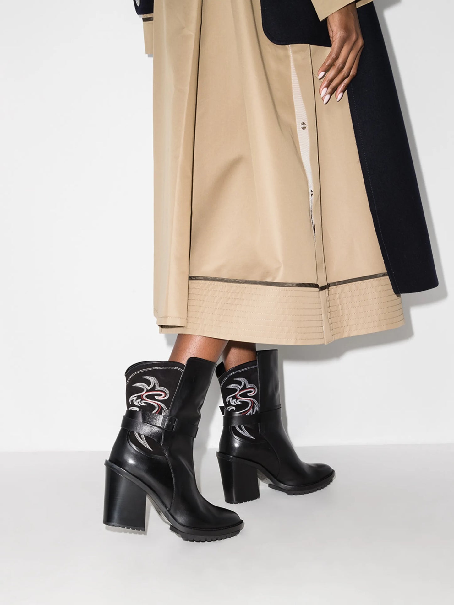 Jodhpur leather boots