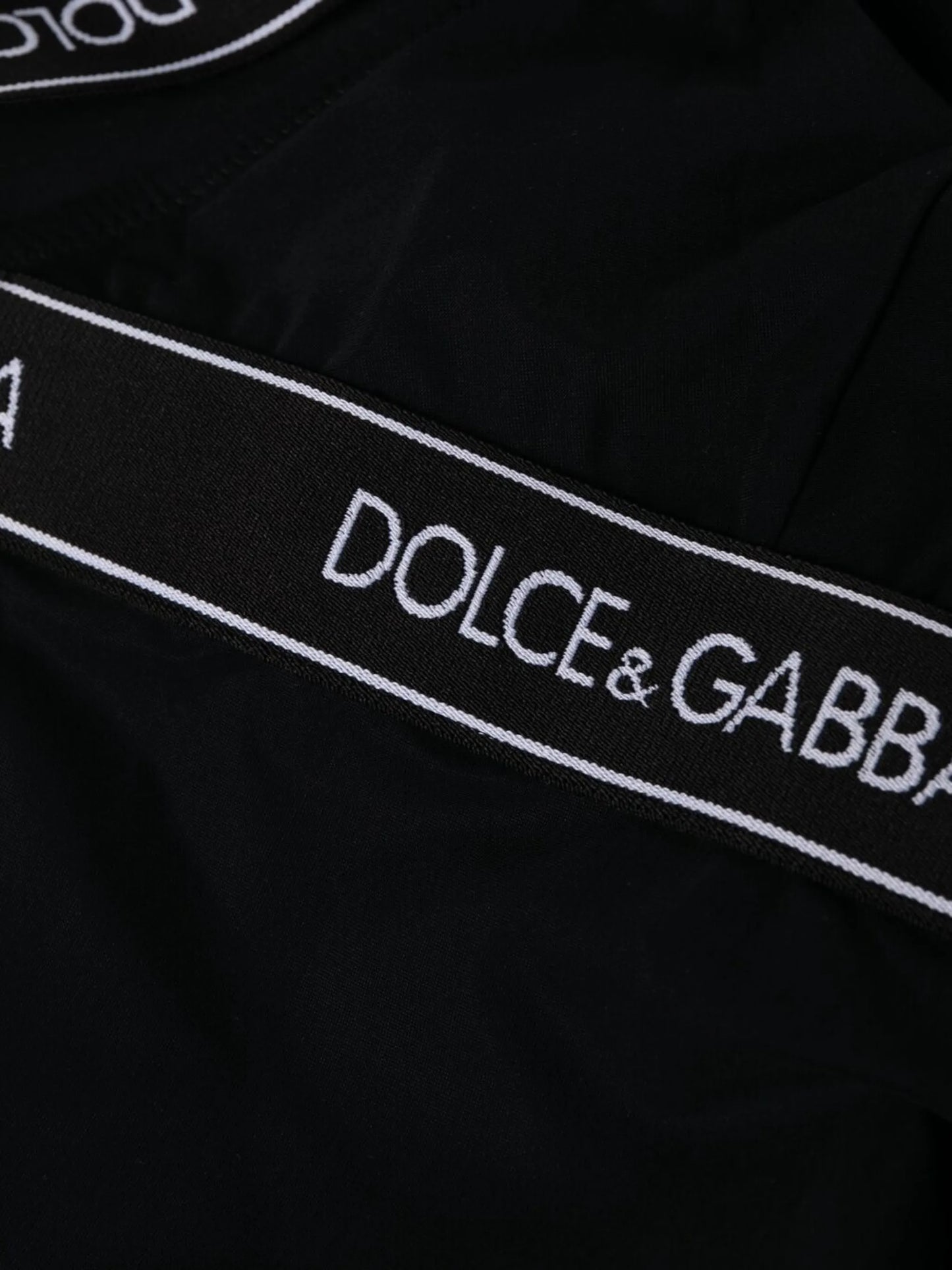 logo trim swimsuit