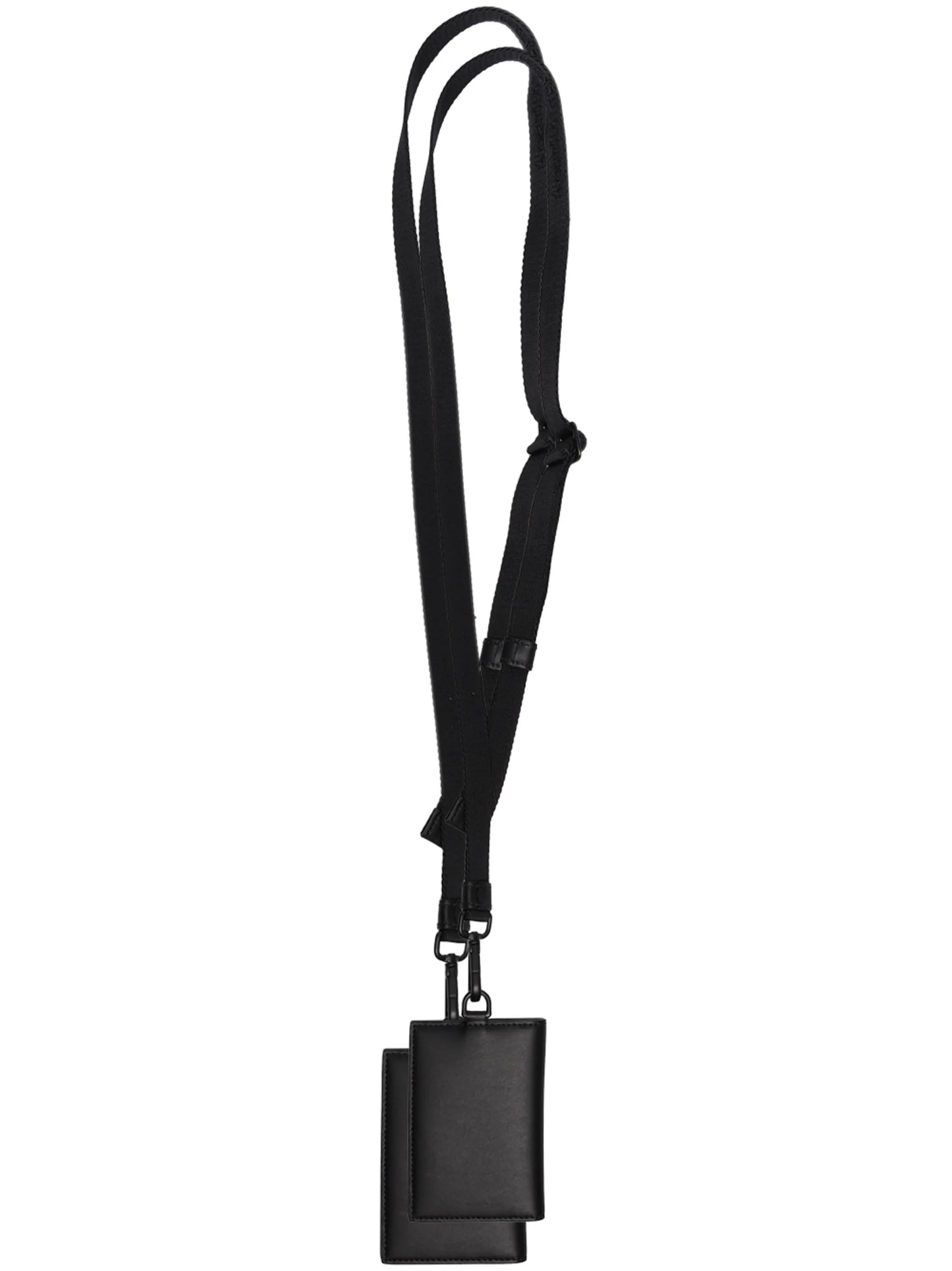 graffiti-logo lanyard cardholder