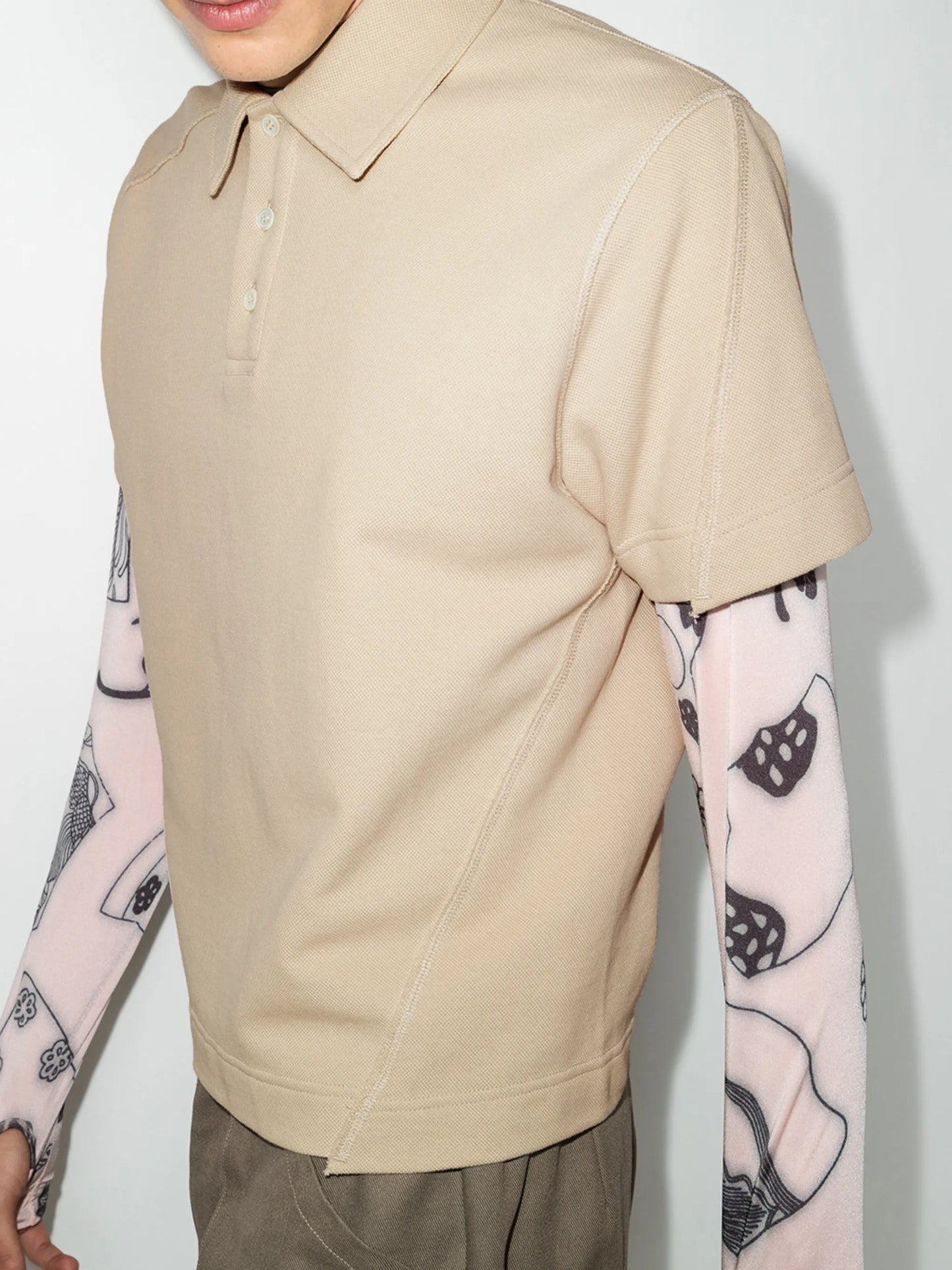 short-sleeve polo shirt