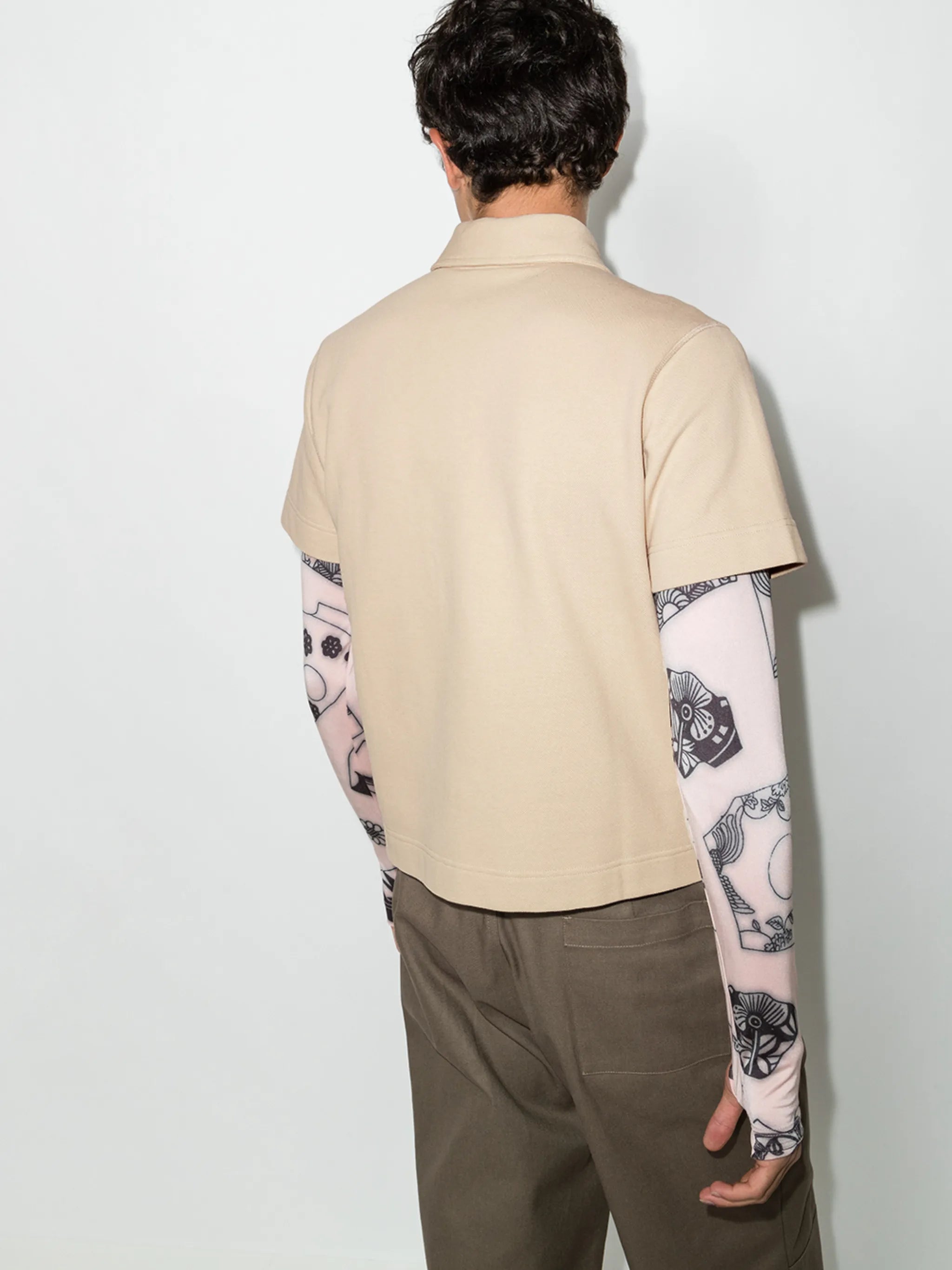 short-sleeve polo shirt