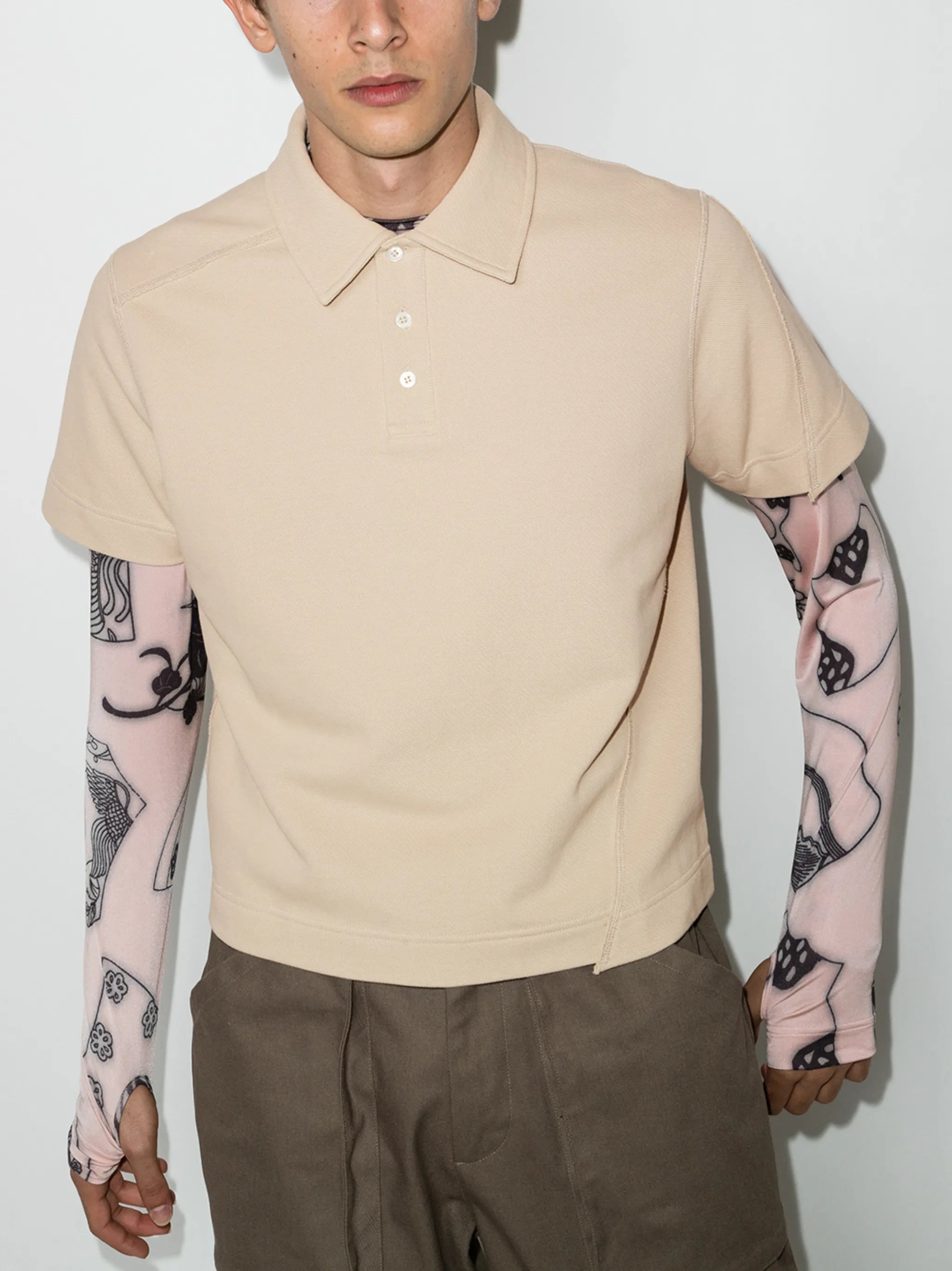 short-sleeve polo shirt