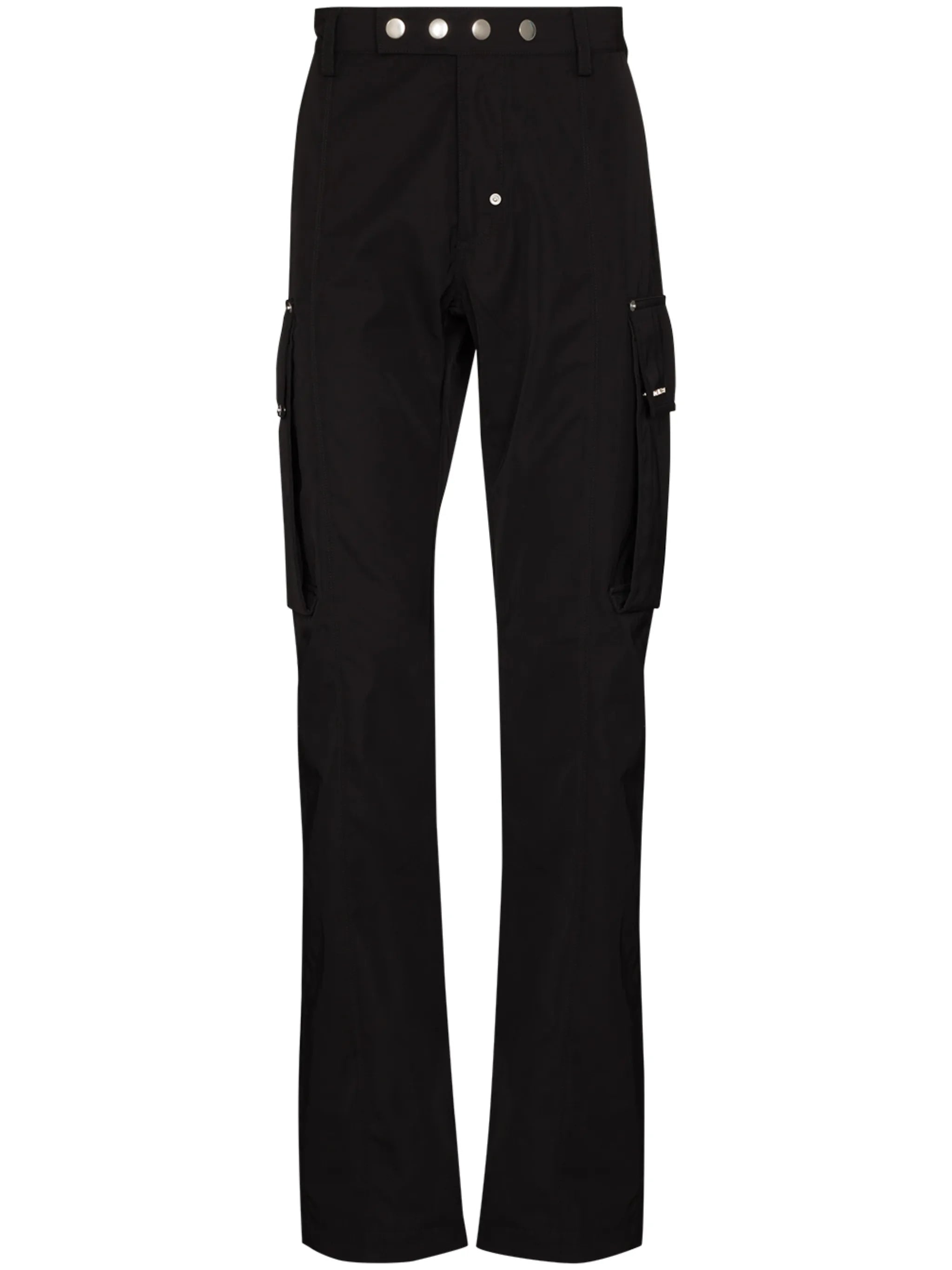 straight-leg cargo trousers