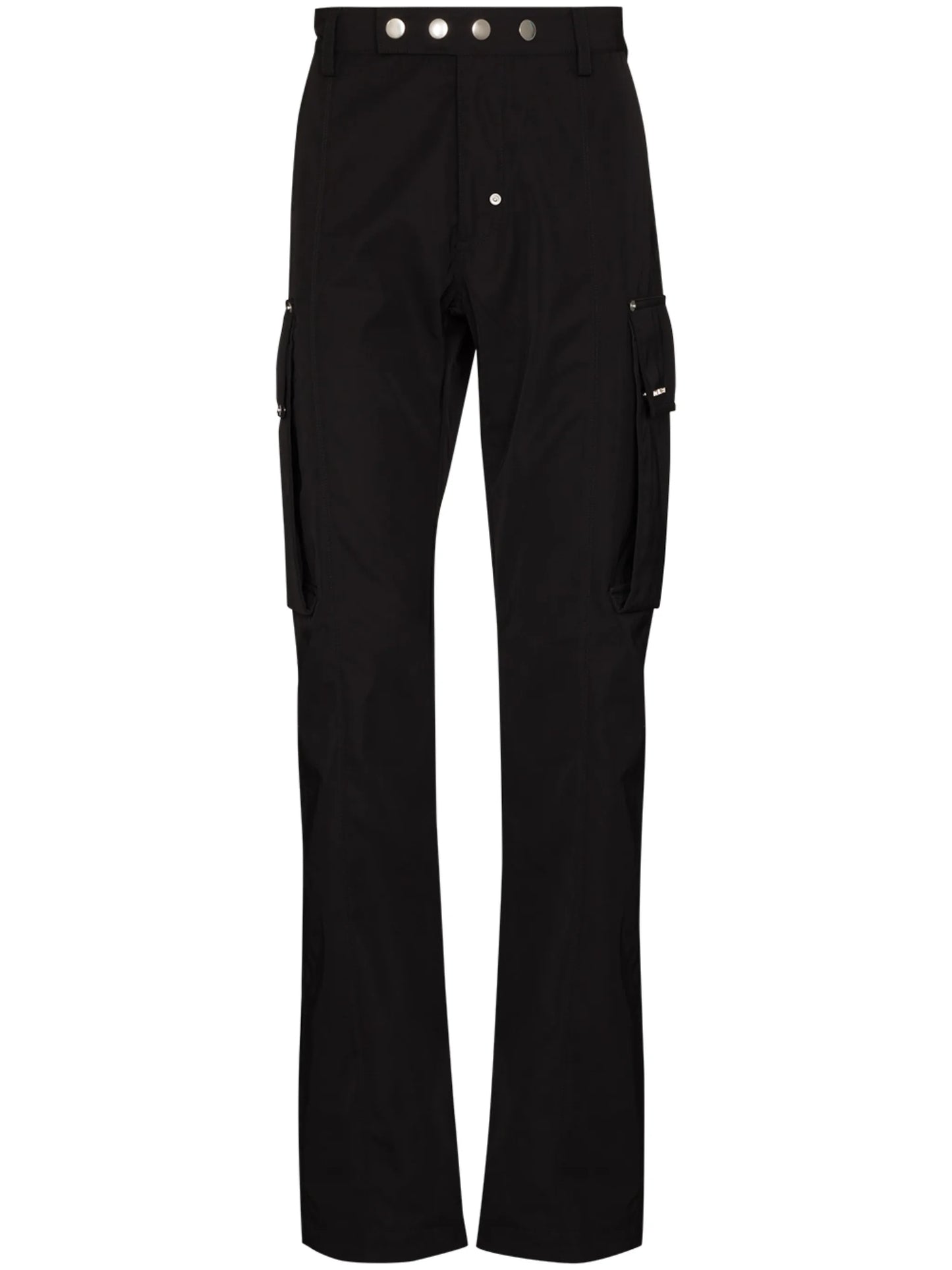 straight-leg cargo trousers