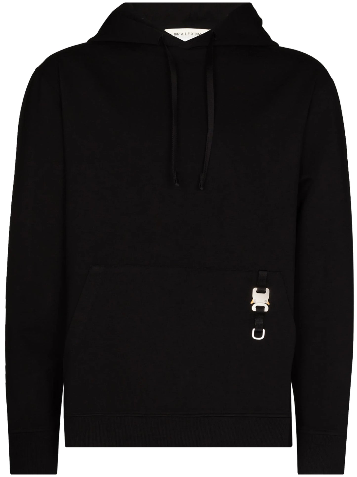 buckle-embellished hoodie