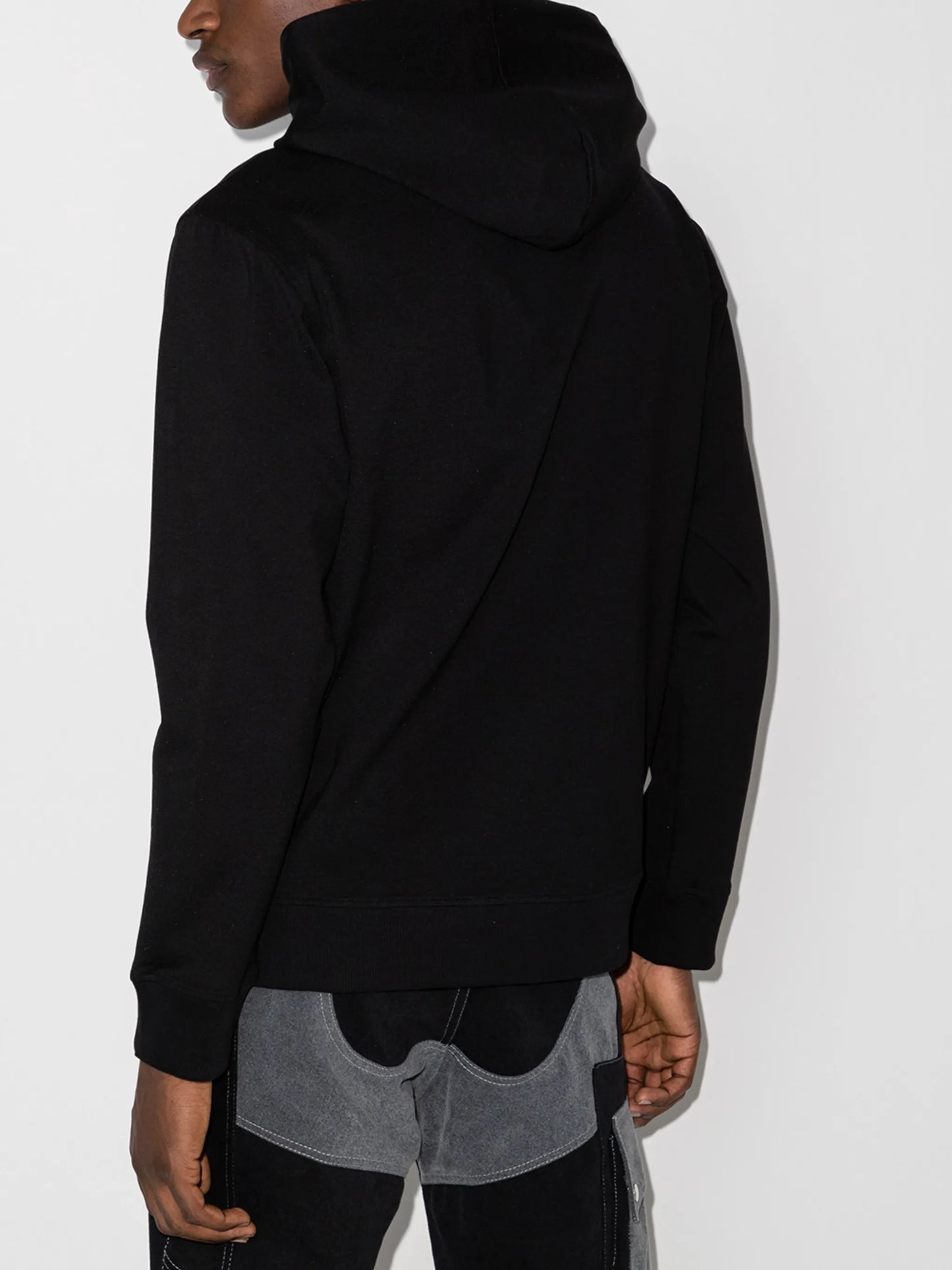 buckle-embellished hoodie