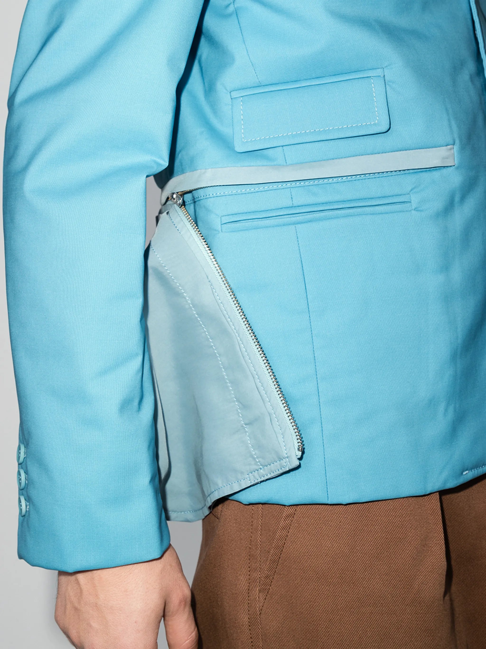 La veste Mouri quilted suit jacket