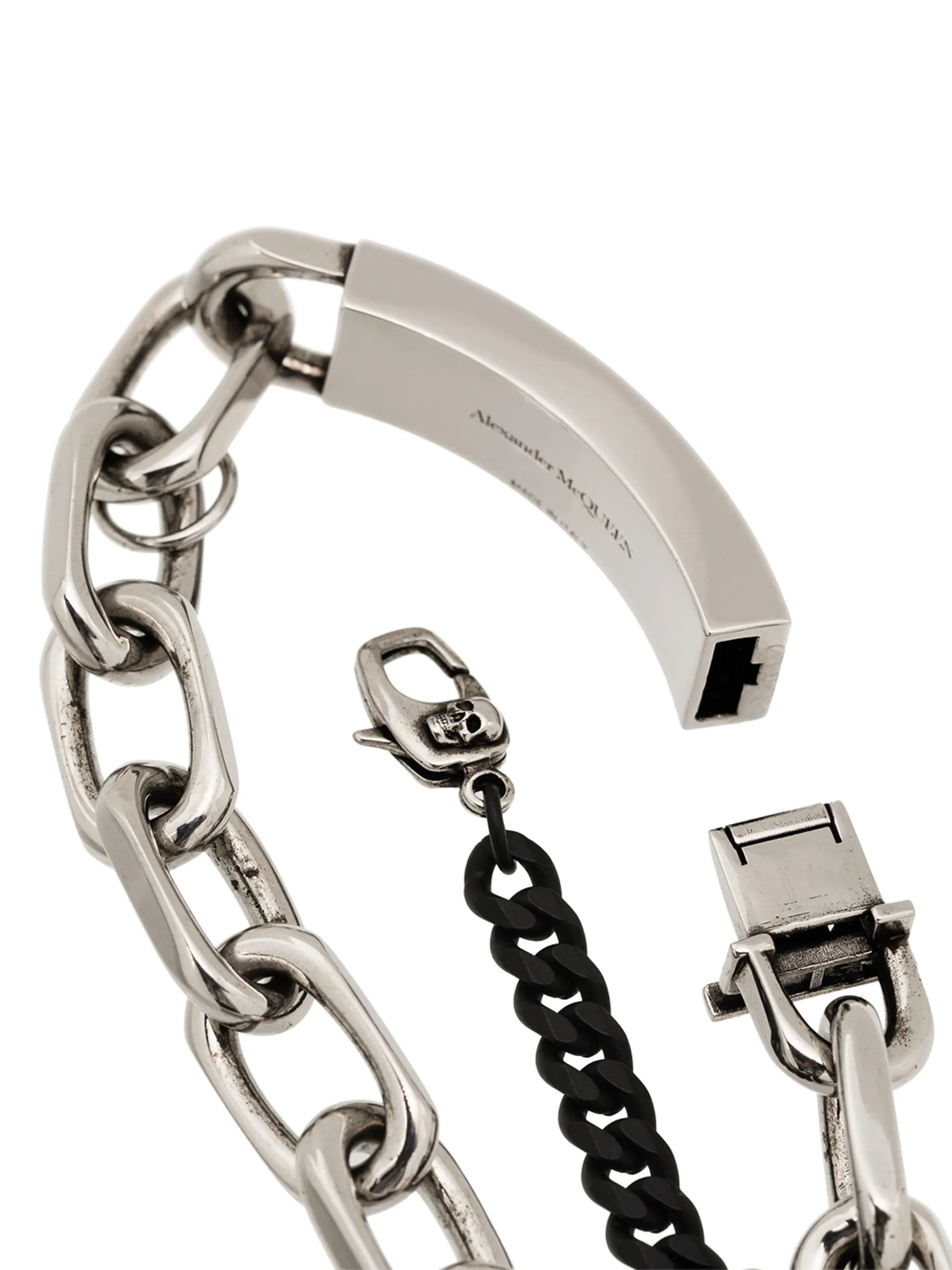 Graffiti chain bracelet