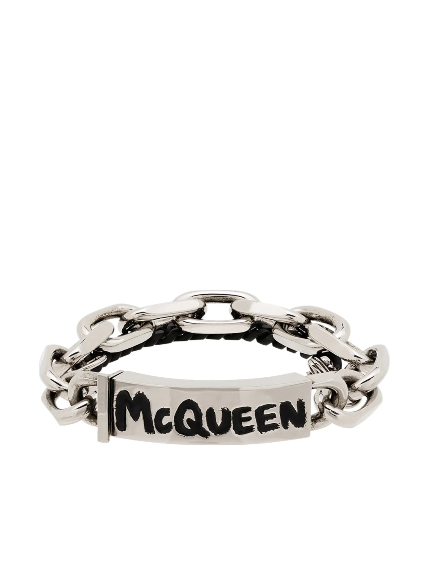 Graffiti chain bracelet