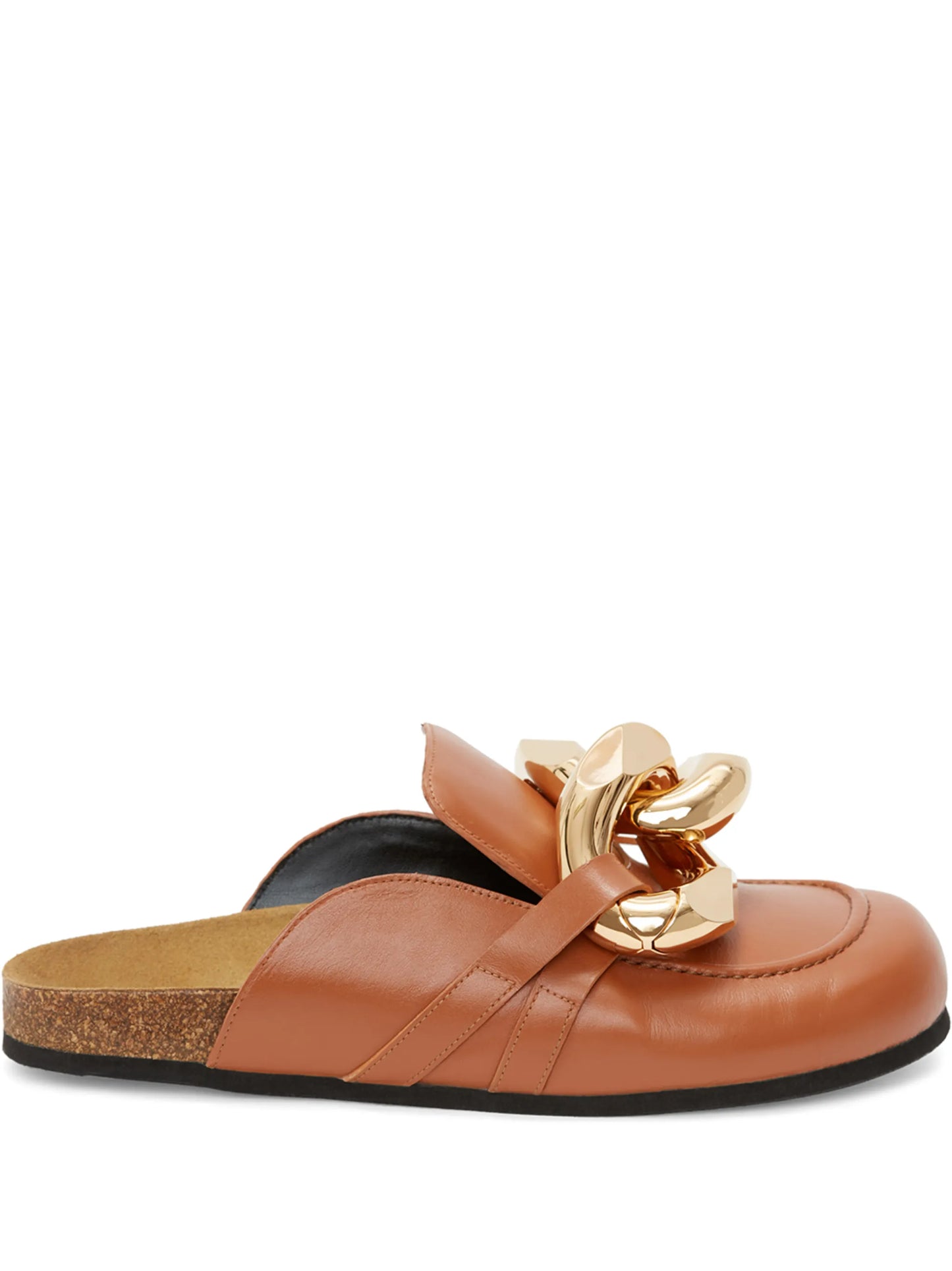 Chain loafer mules