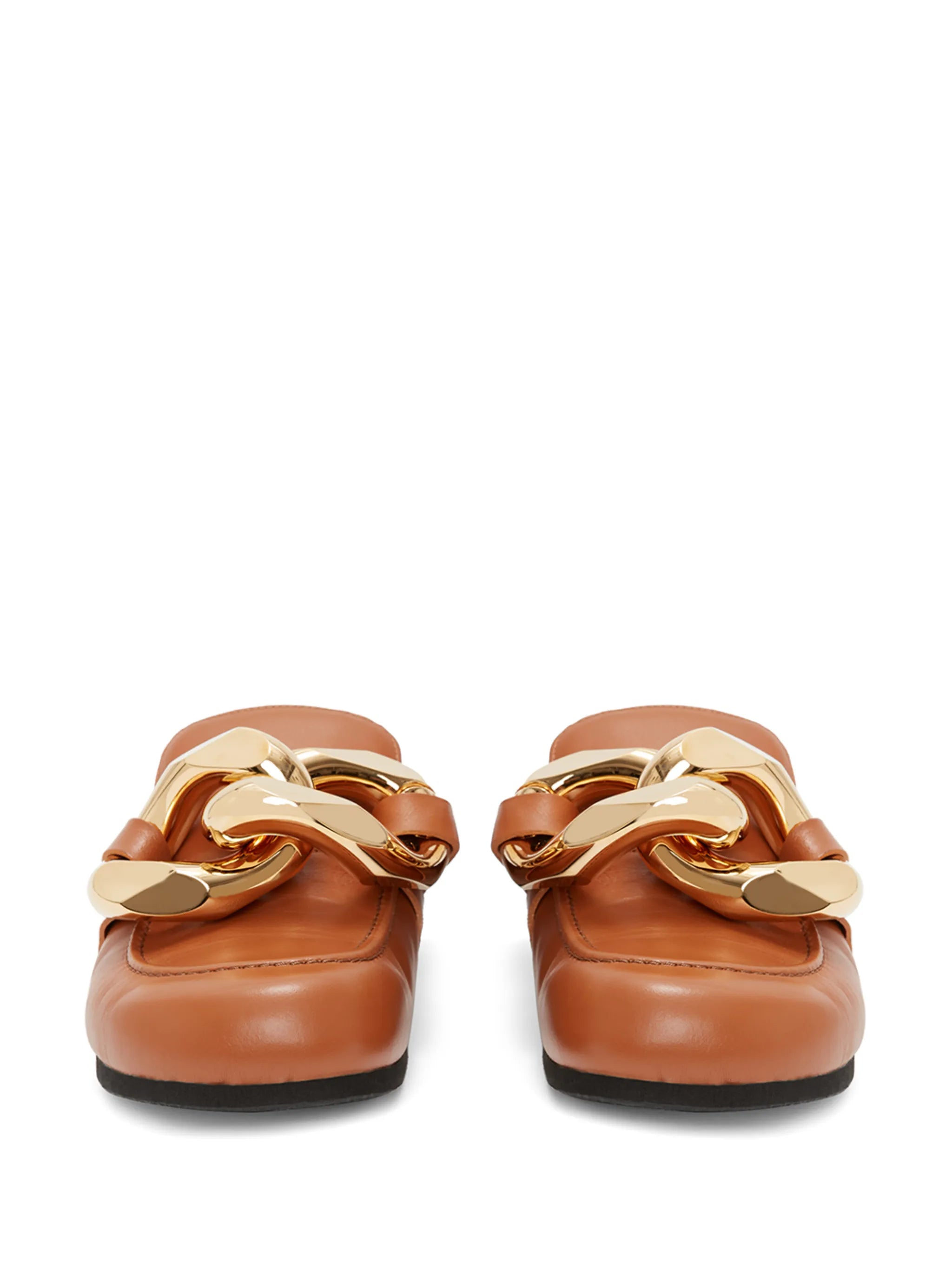 Chain loafer mules