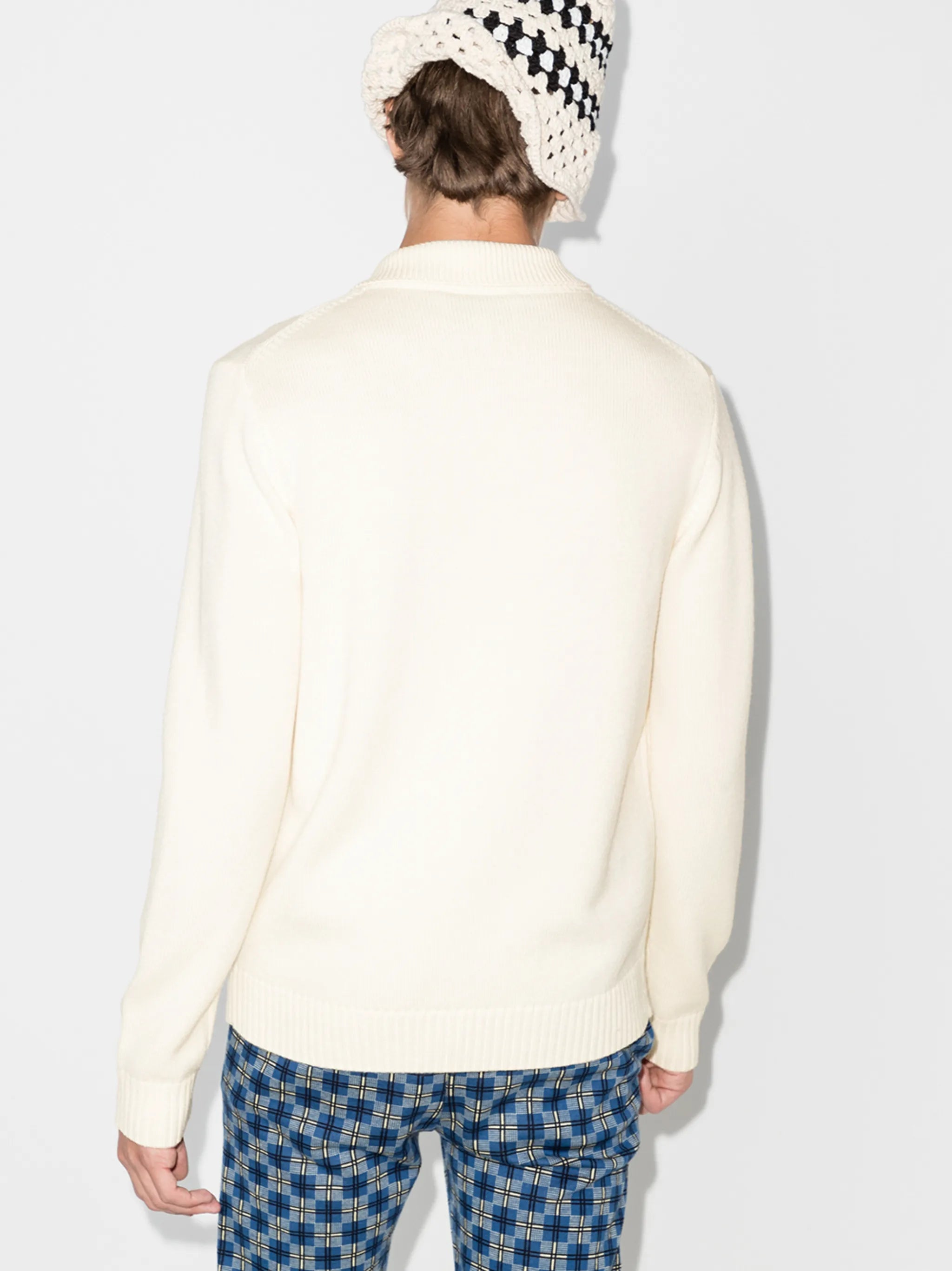 pearl leaf merino cardigan