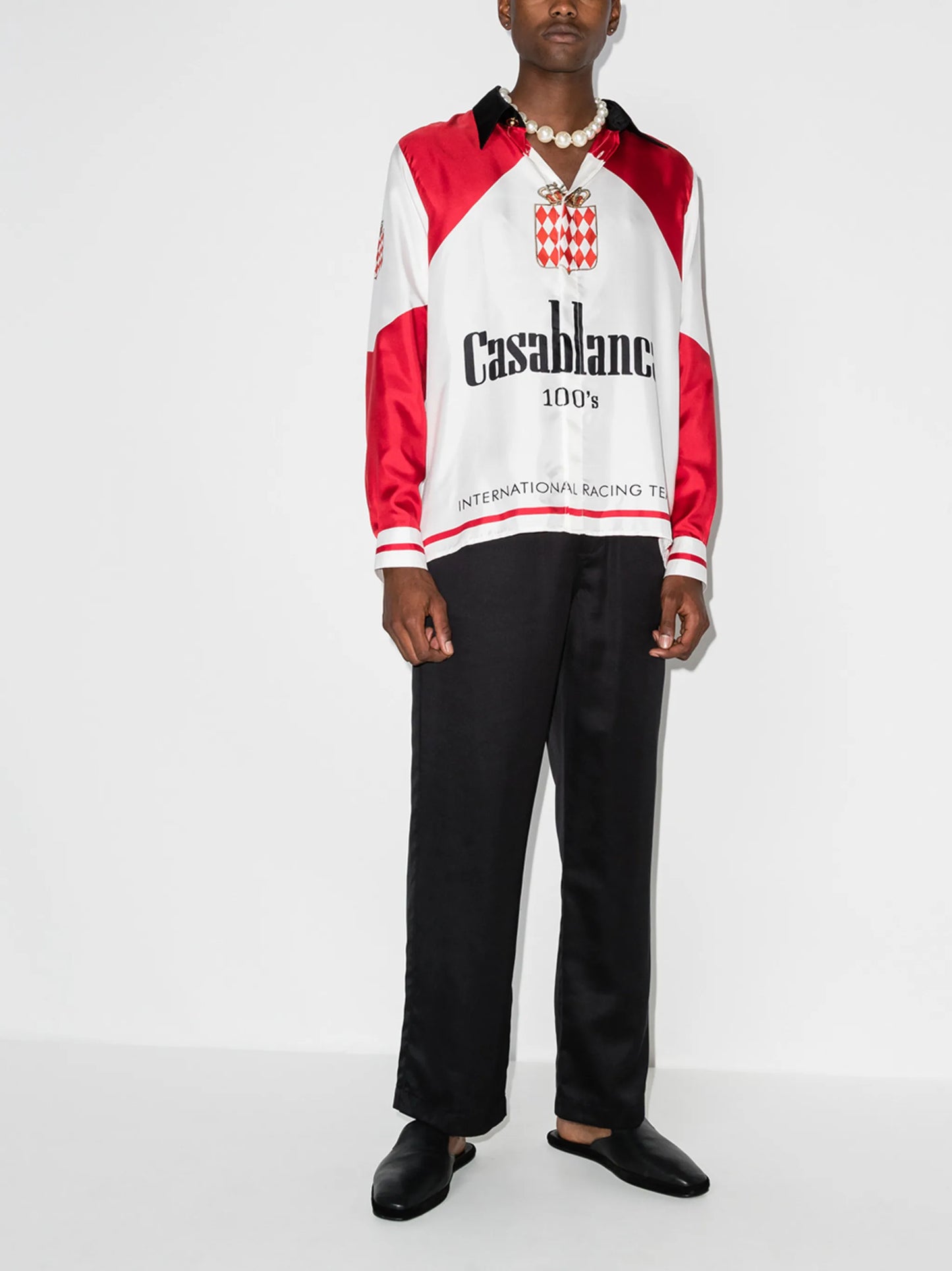 Grand Prix silk shirt