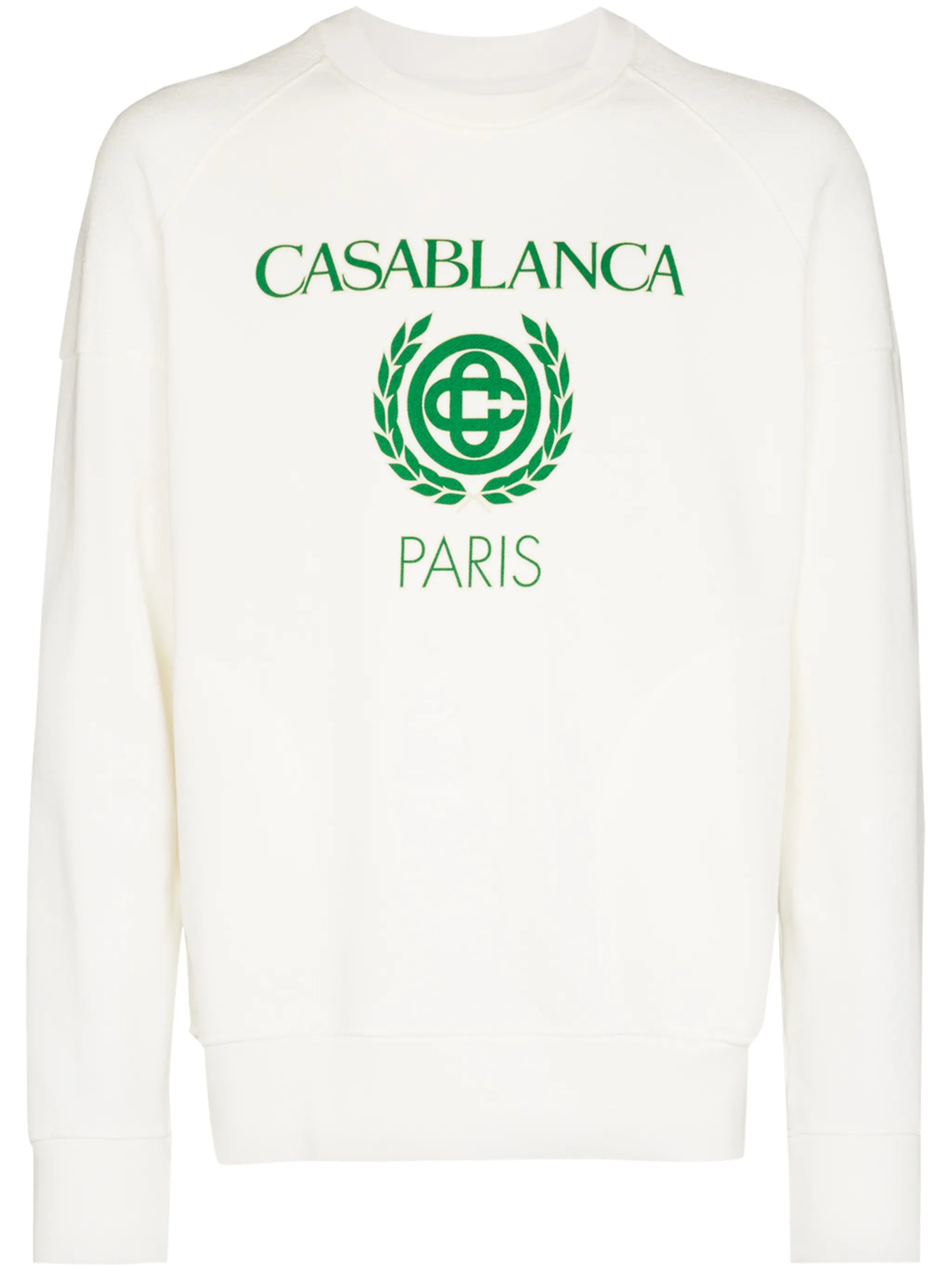reverse loopback logo-print sweatshirt