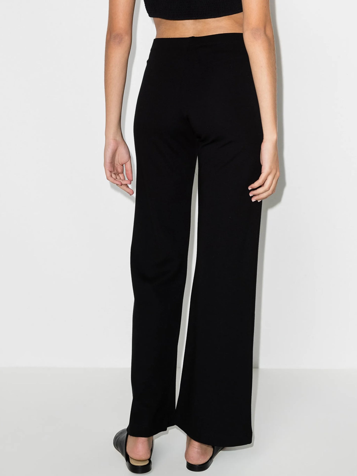 Rio high-waisted flared trousers