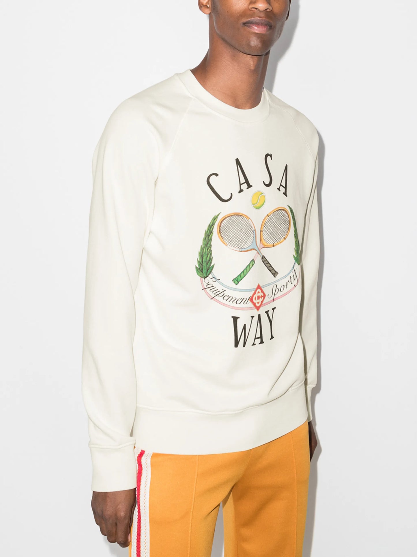 Tennis Club print sweatshirt